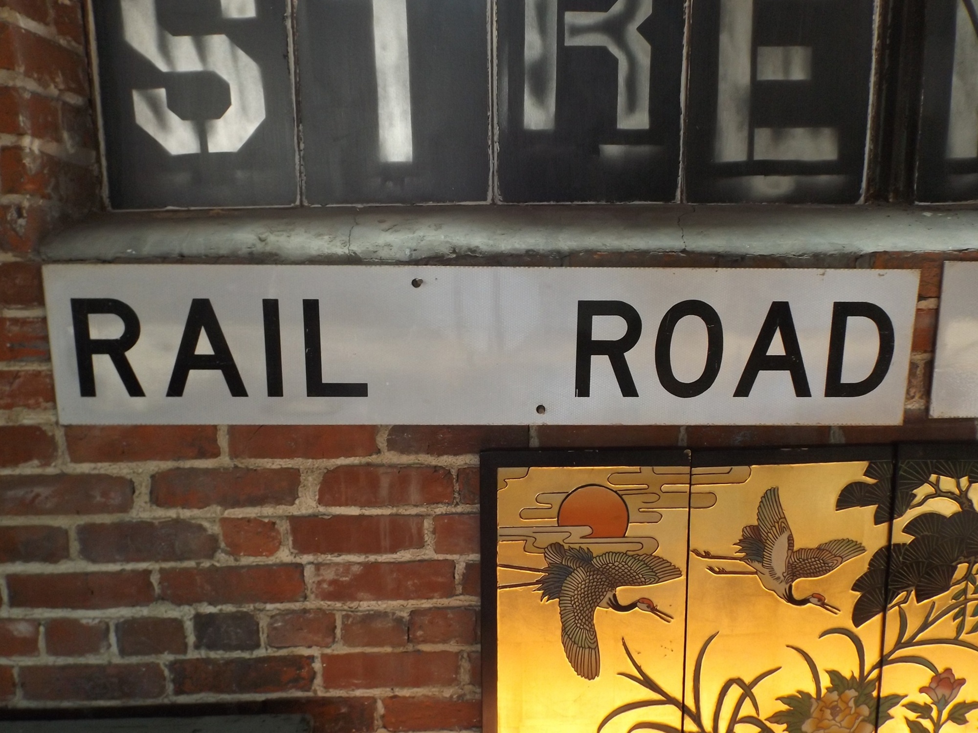 Metal Railroad Crossing Signs