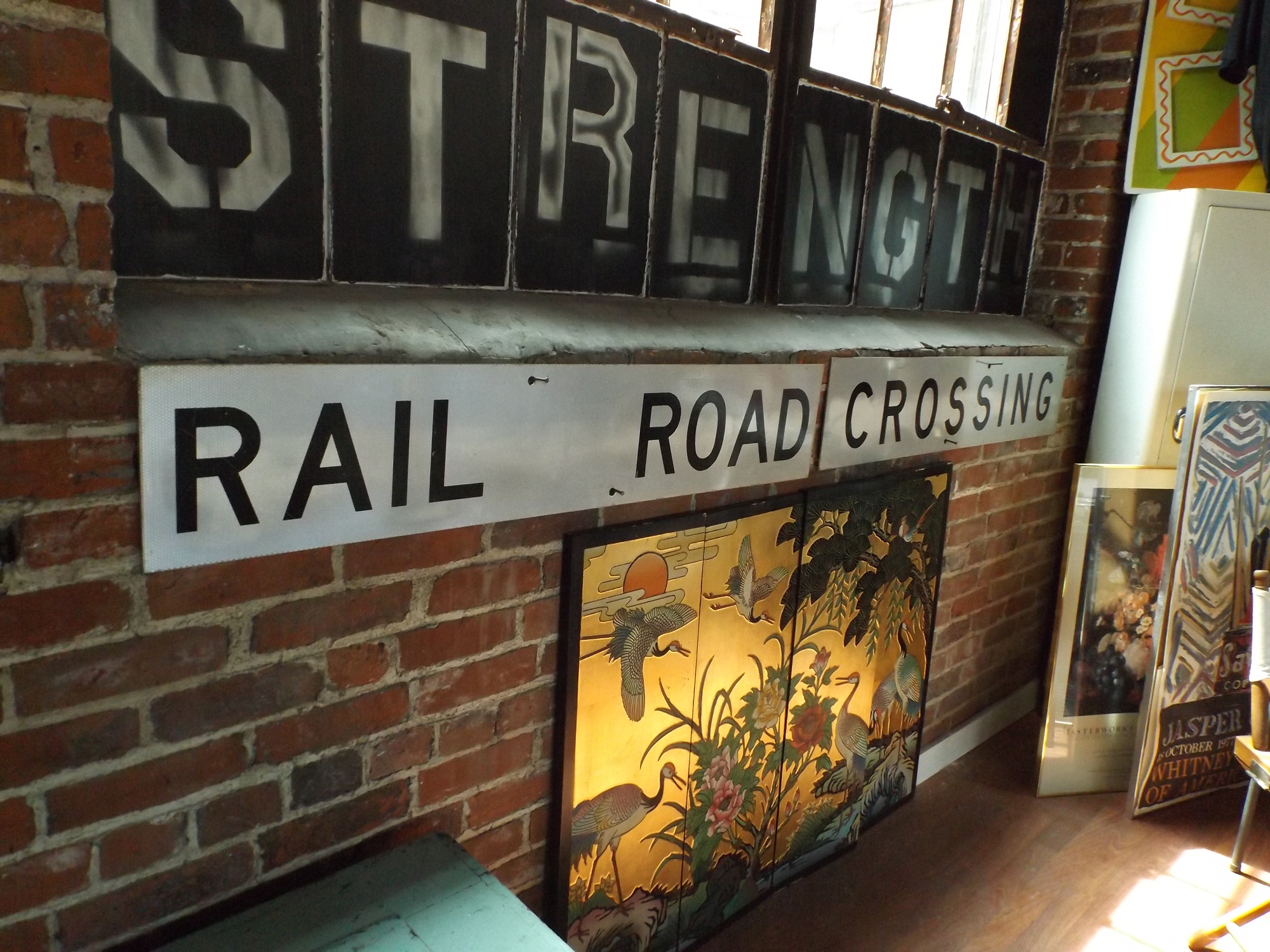 Metal Railroad Crossing Signs