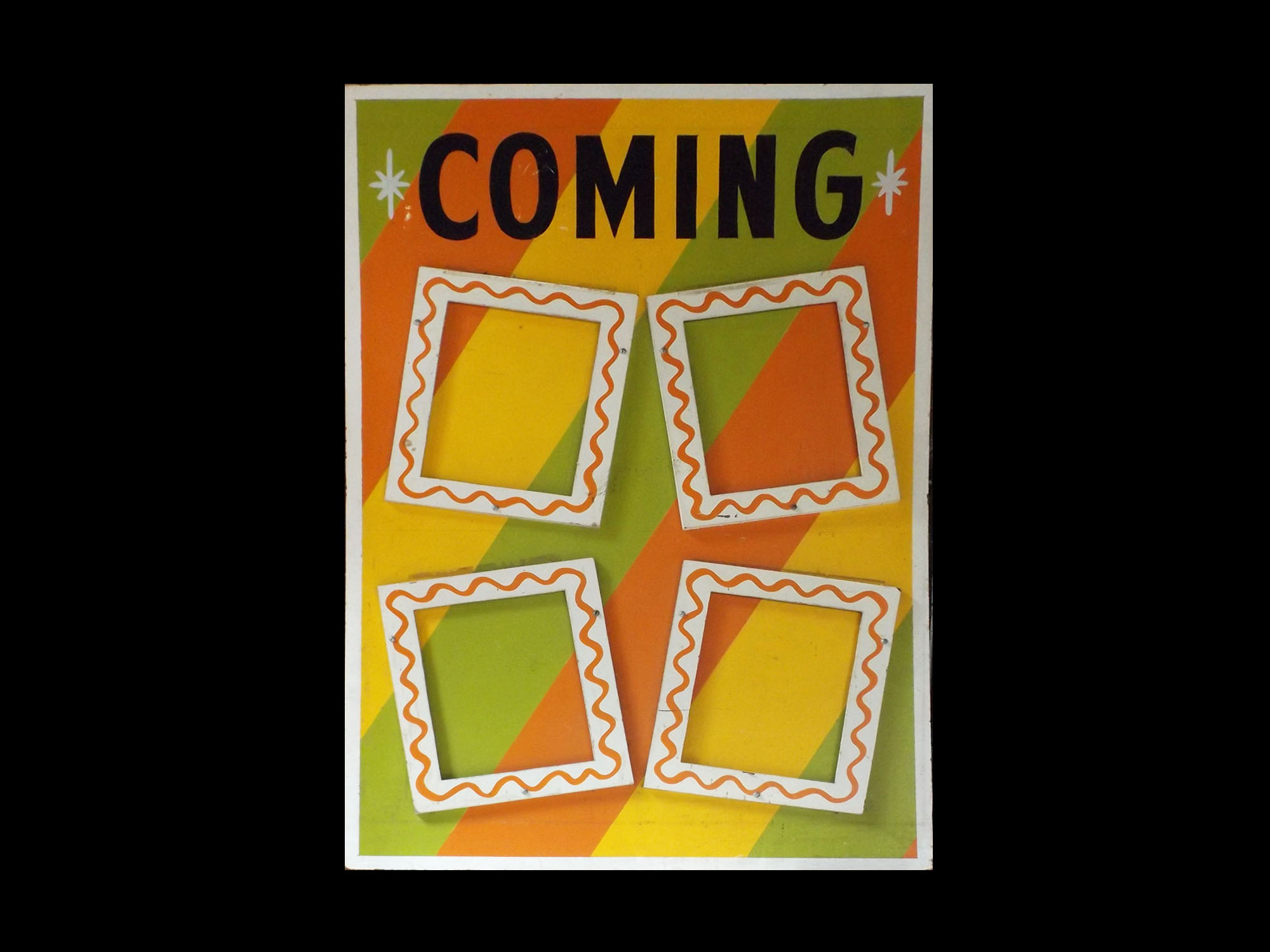 Retro Display Sign