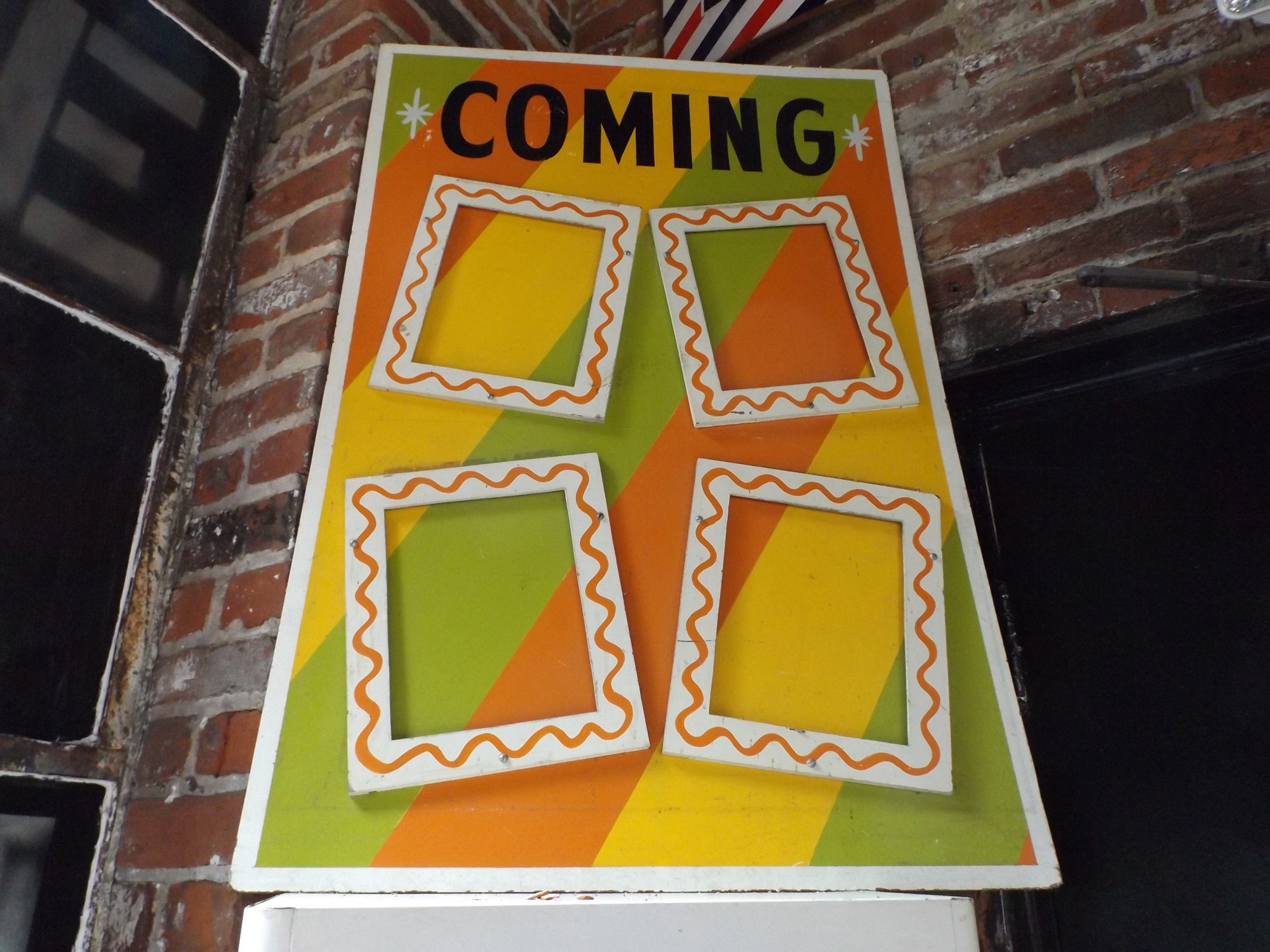 Retro Display Sign