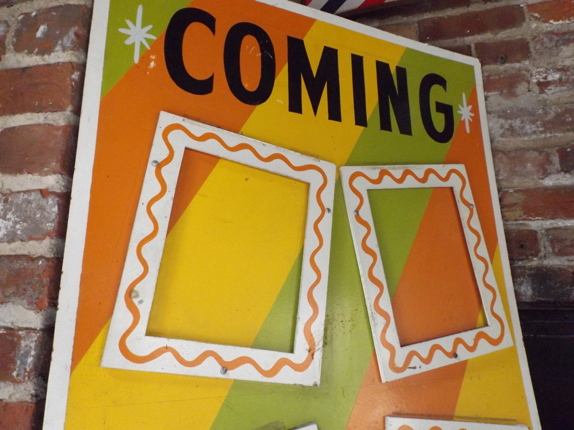 Retro Display Sign