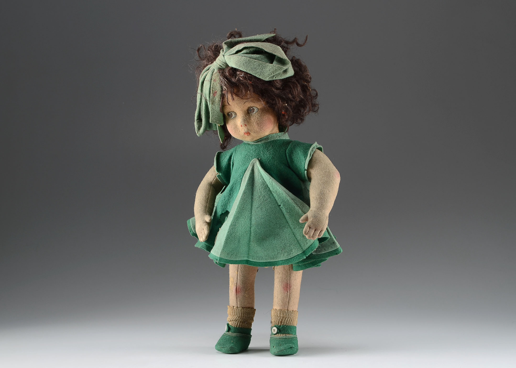 Circa 1926 Lenci Felt Doll