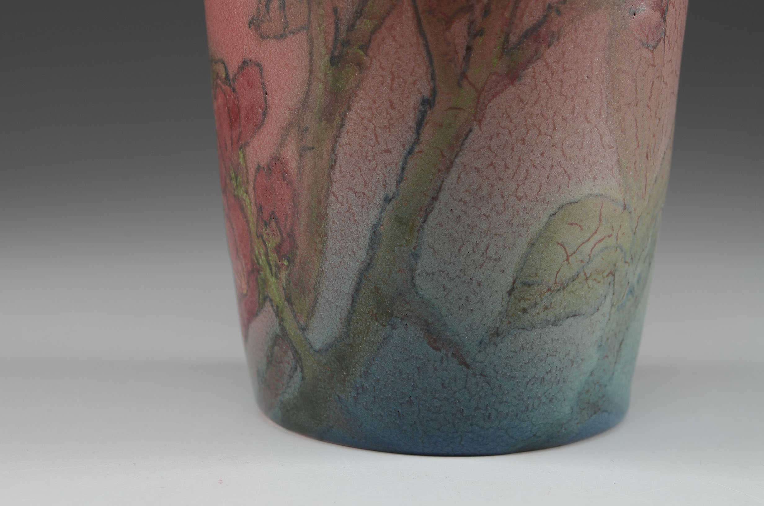 Artist-Signed Elizabeth Lincoln Rookwood Pottery Matte Vase