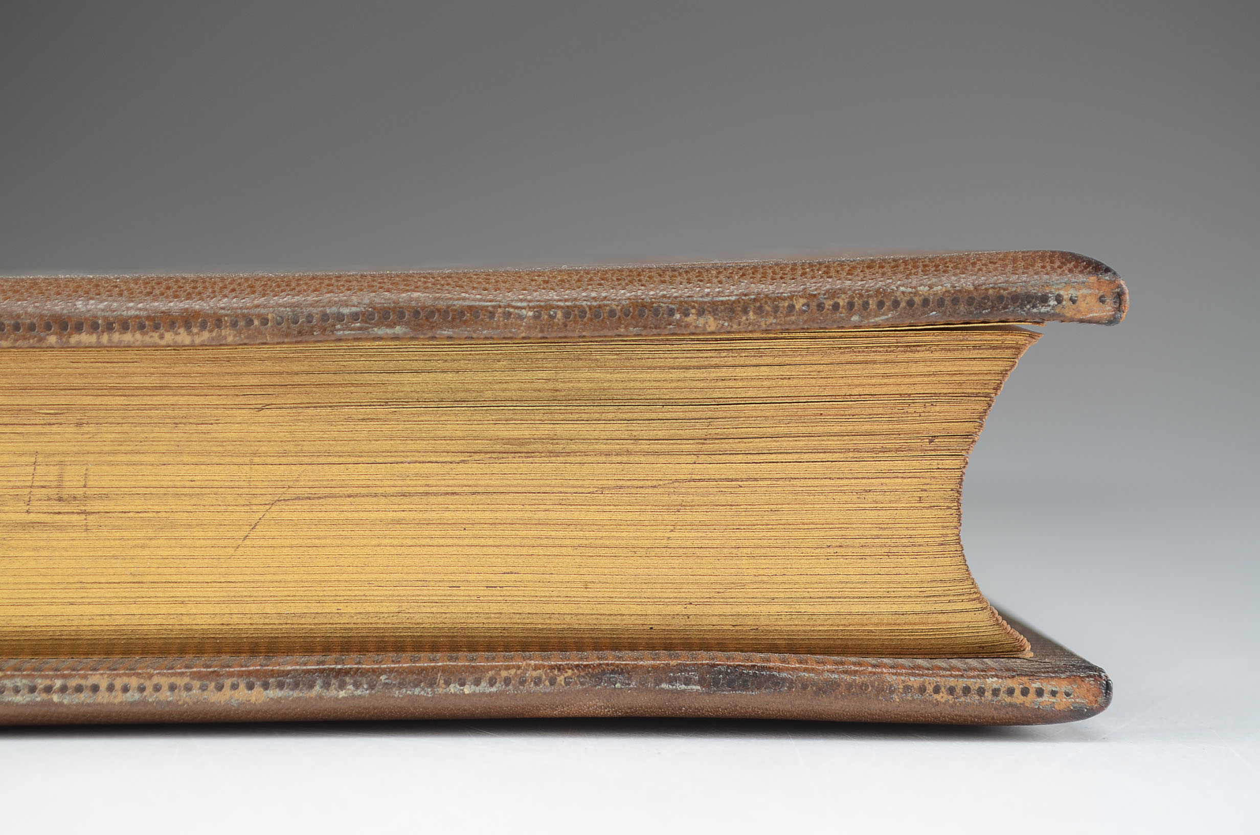 Antique Leather-Bound Copy of "The National Portrait Gallery"