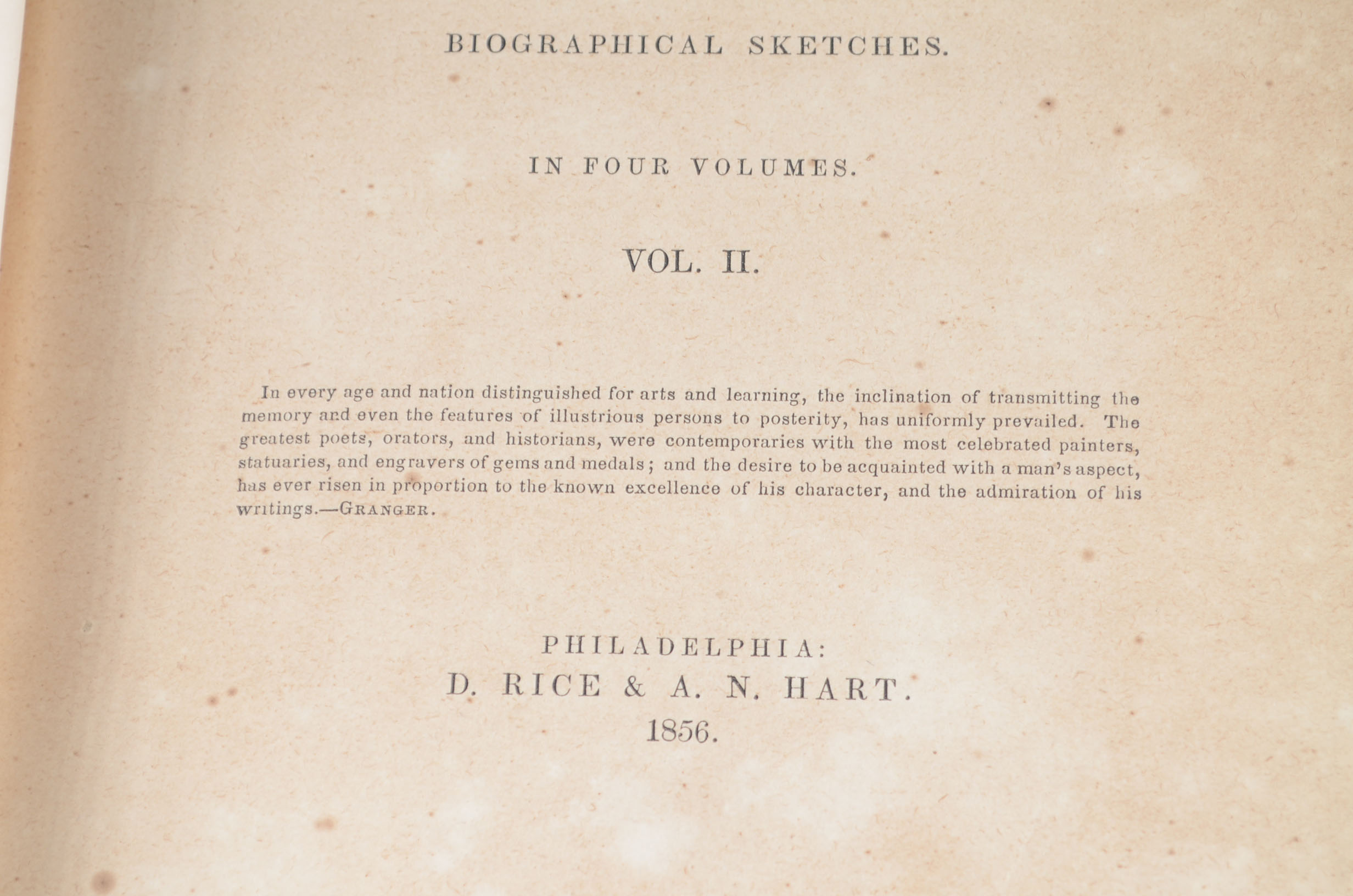 Antique Leather-Bound Copy of "The National Portrait Gallery"