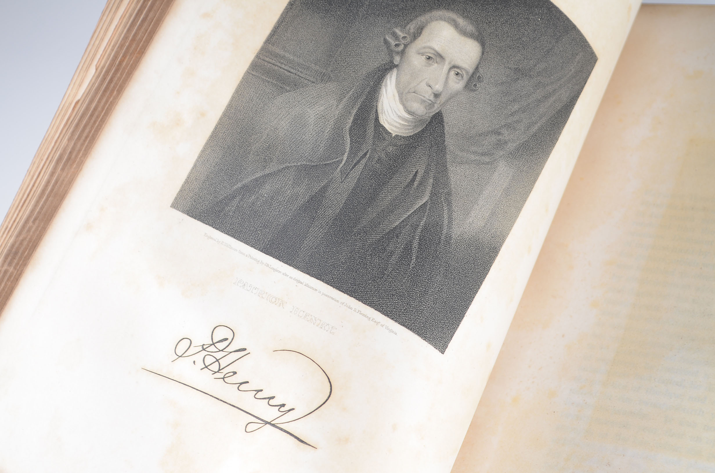 Antique Leather-Bound Copy of "The National Portrait Gallery"