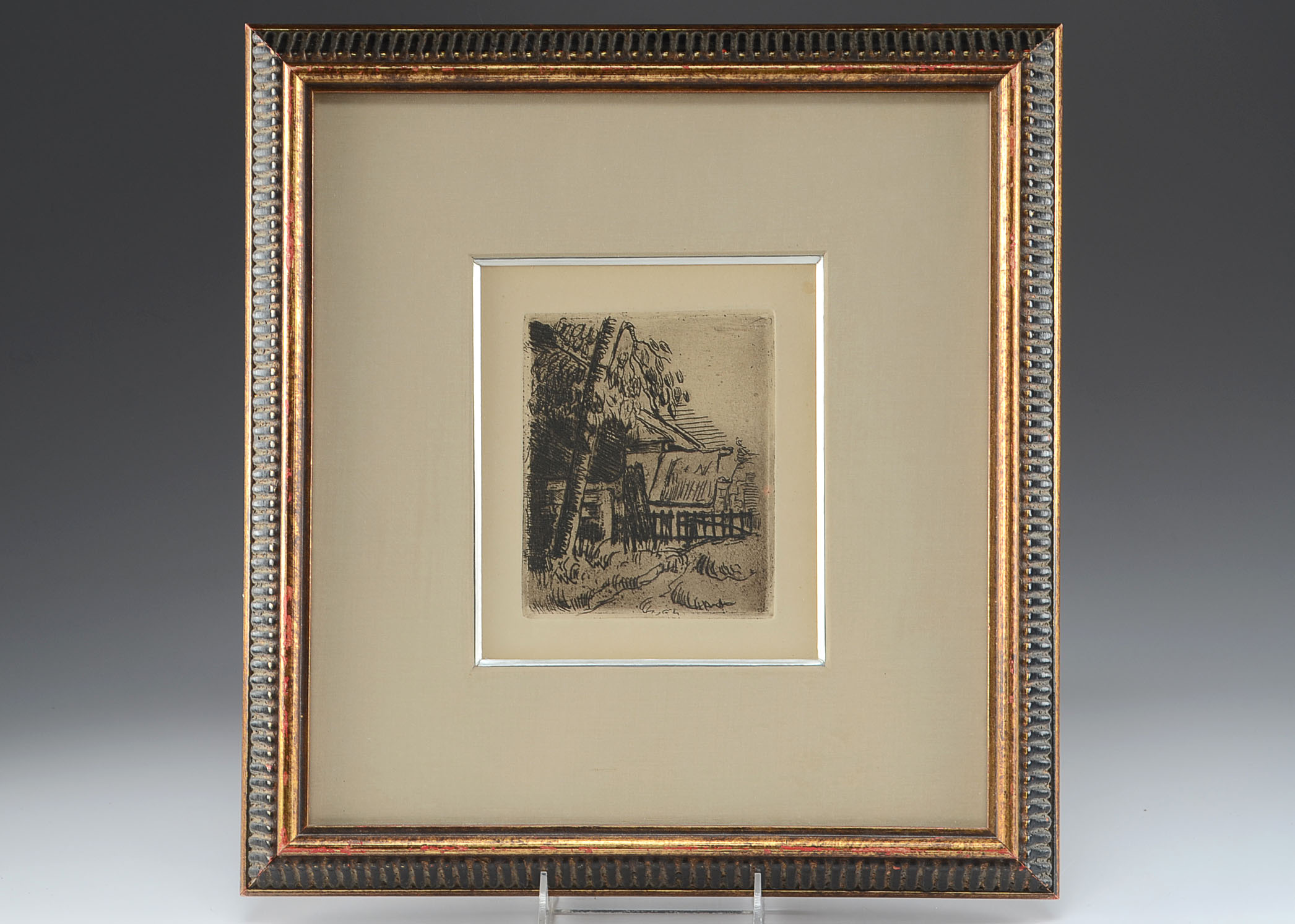 Paul Cezanne "Paysage a Auvers, Entree DE Ferme, Rue St. Remy"