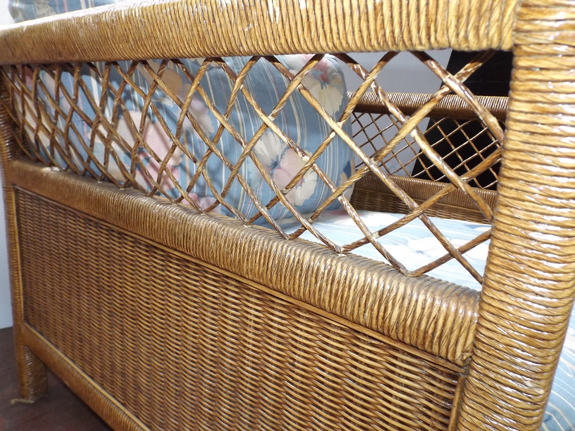 Henry Link Wicker Lounge Chair