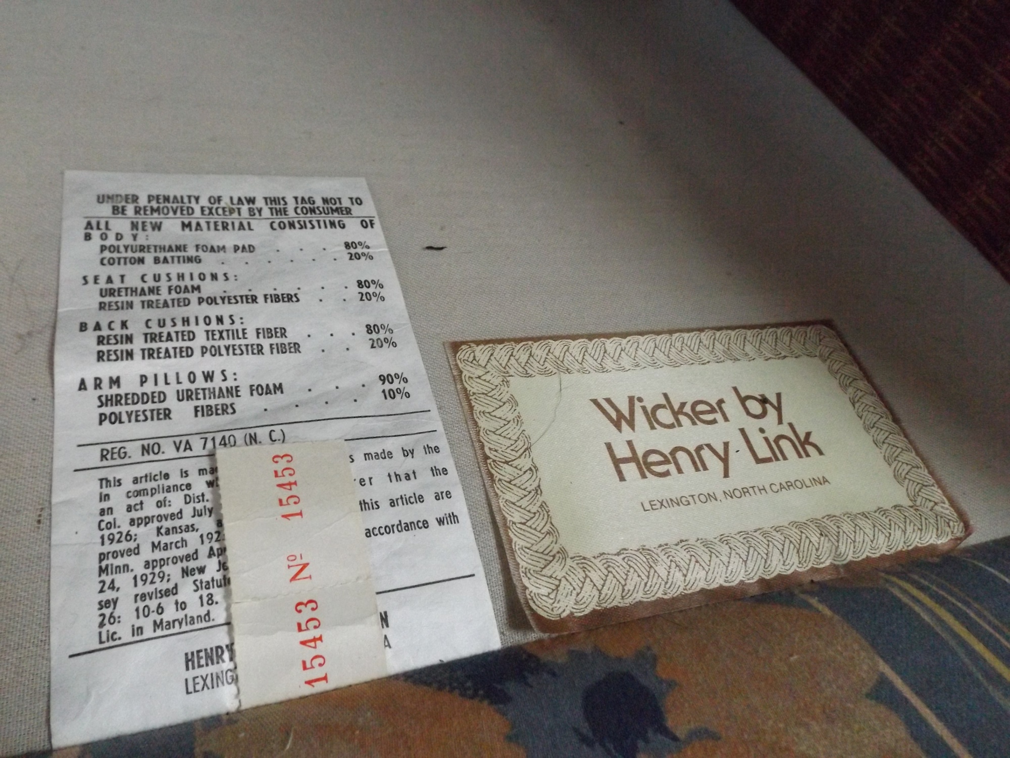 Henry Link Wicker Lounge Chair