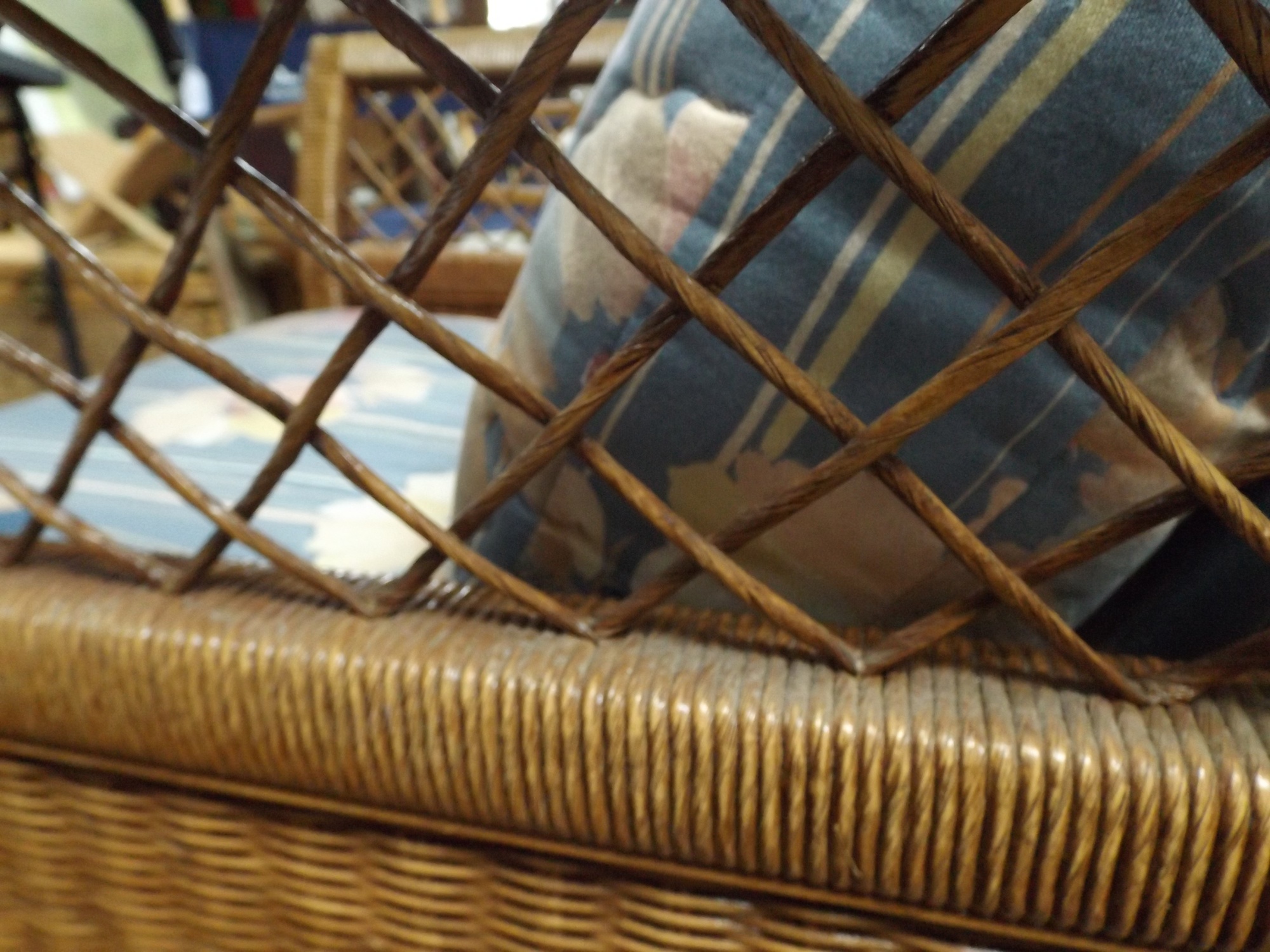 Henry Link Wicker Lounge Chair