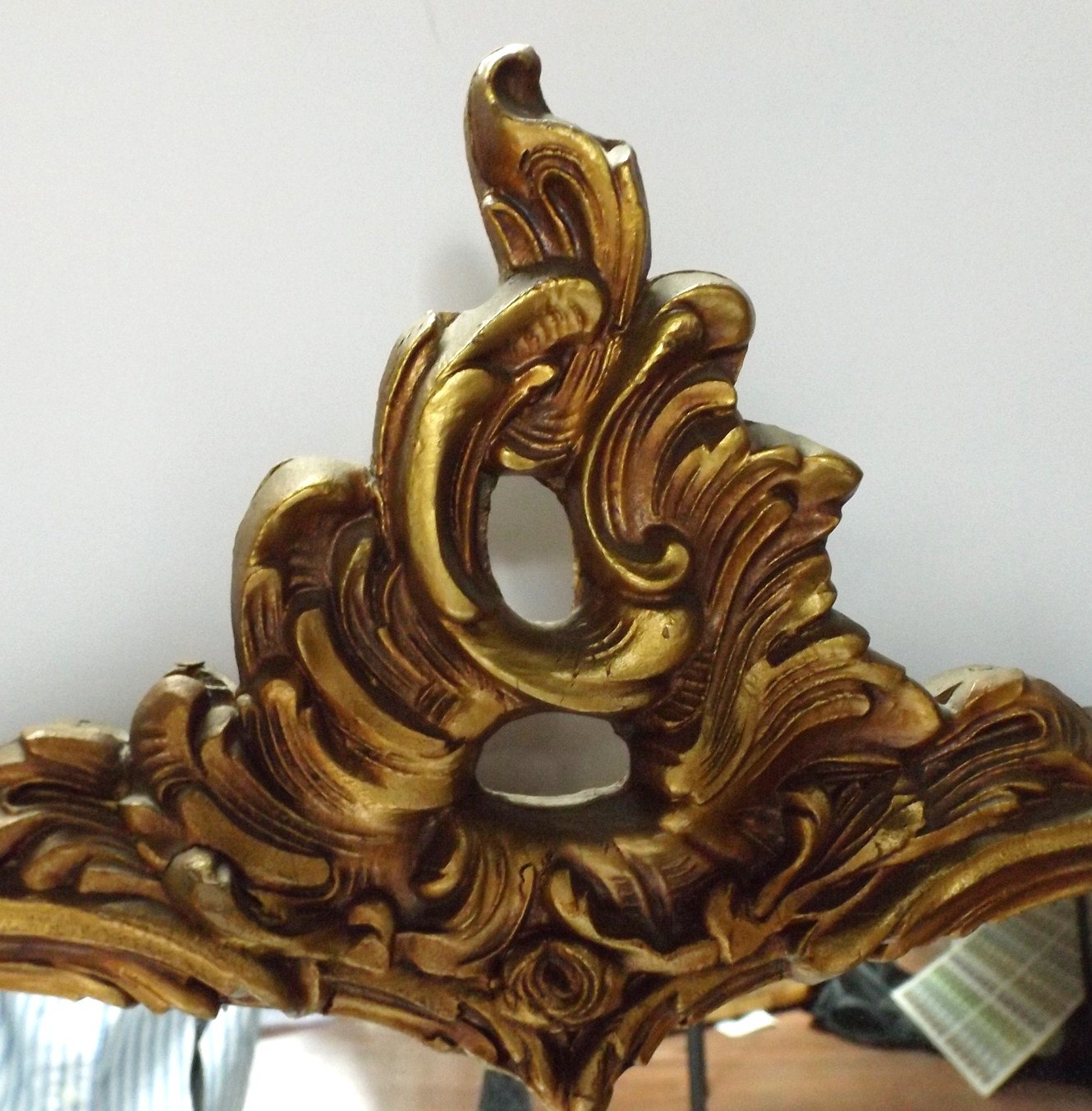 Ornate Gilt-Framed Mirror