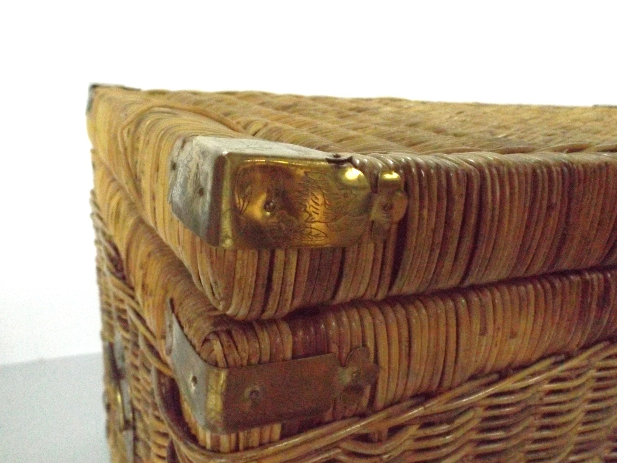 Woven Wicker Trunk