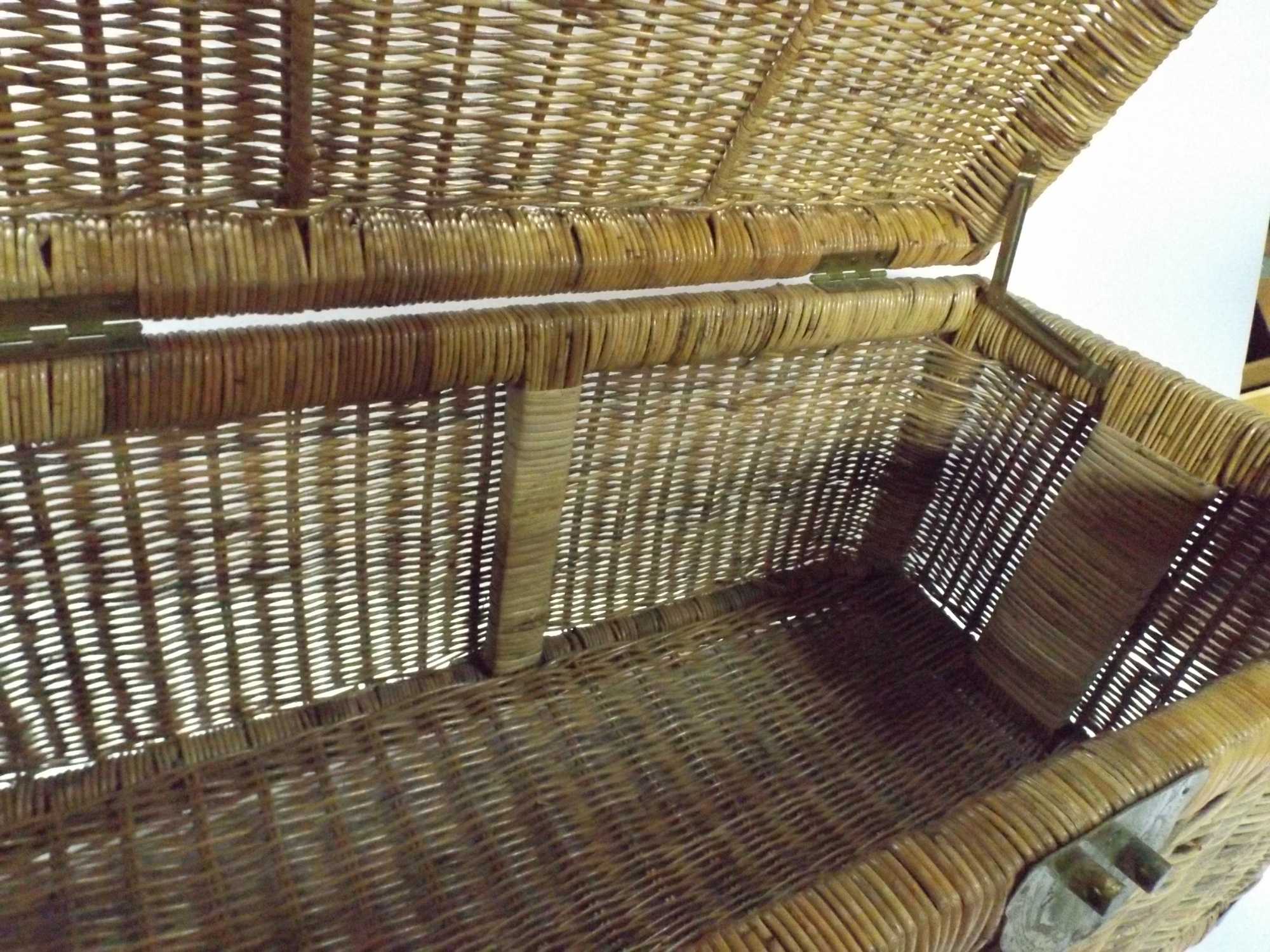 Woven Wicker Trunk