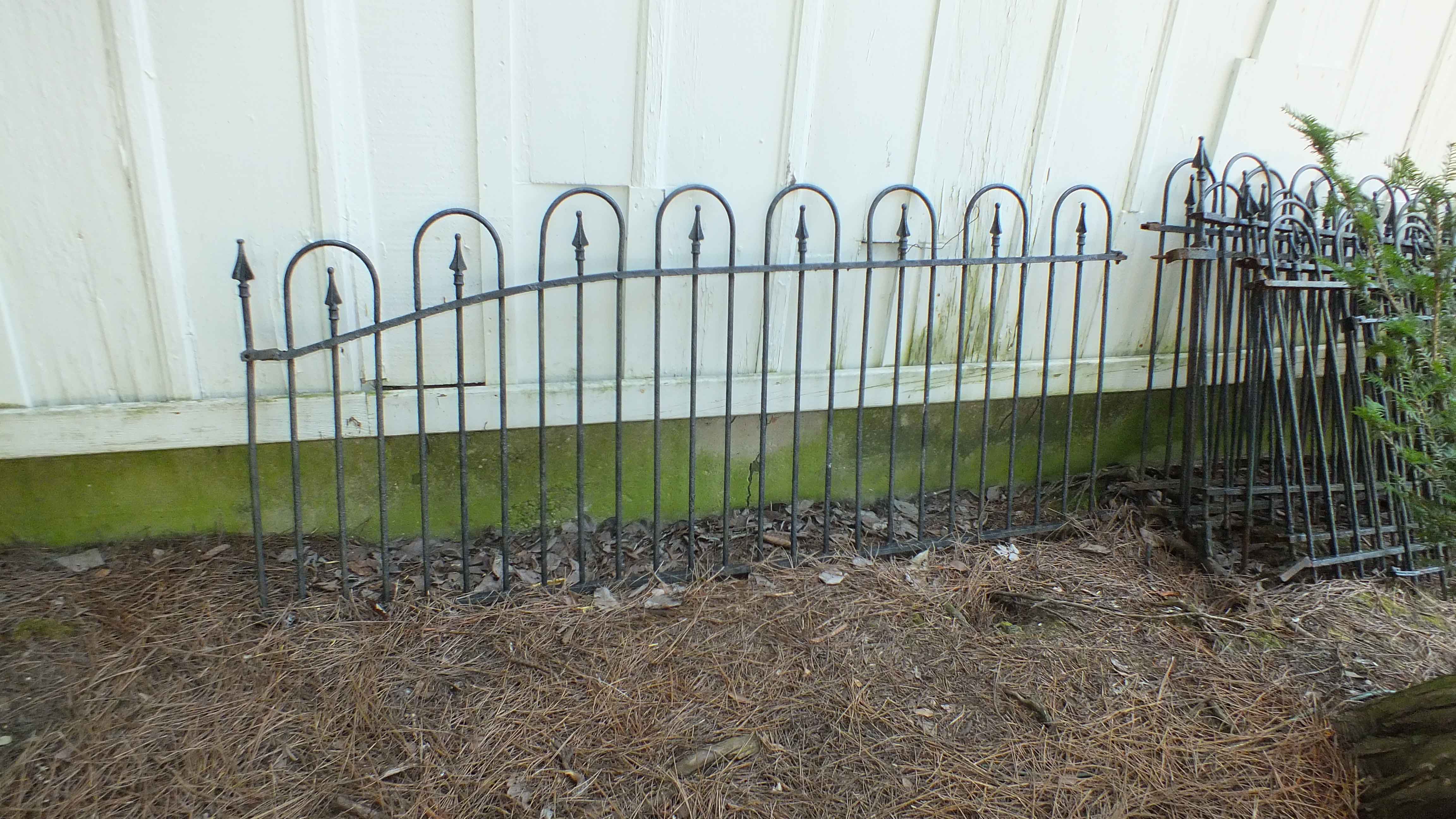 Older Stewart Iron Works Gate and Fence Sections