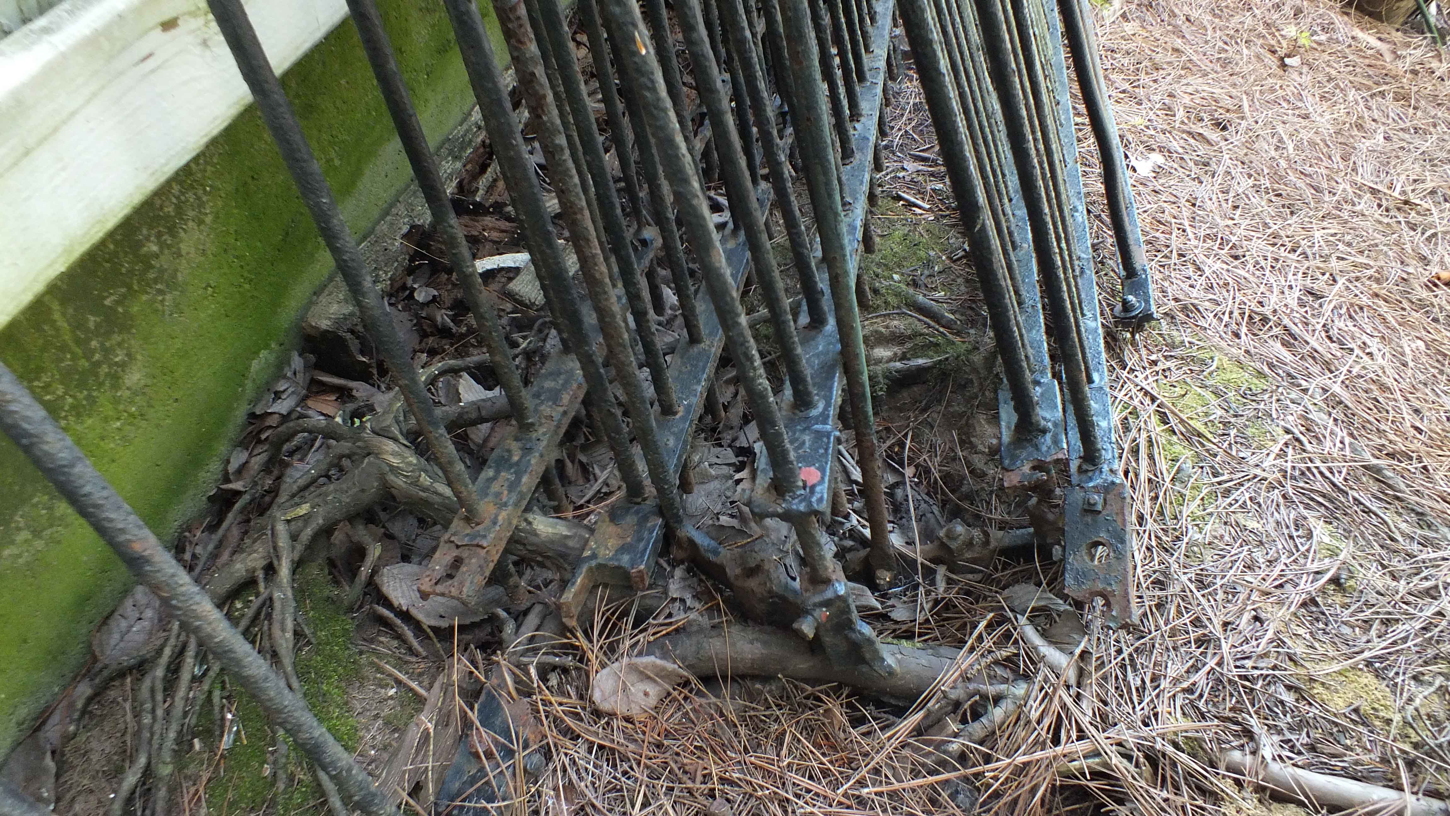Older Stewart Iron Works Gate and Fence Sections