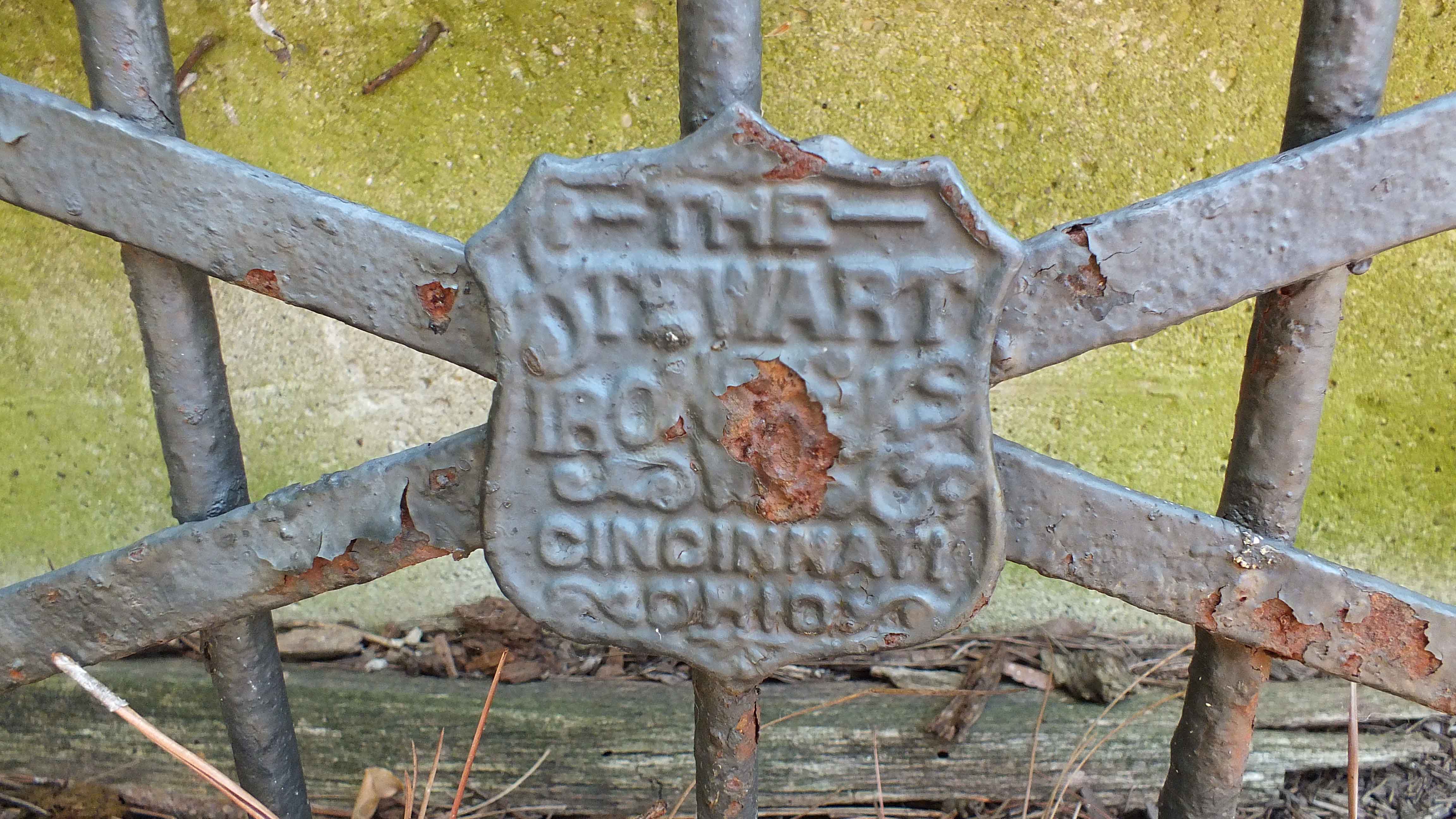 Older Stewart Iron Works Gate and Fence Sections