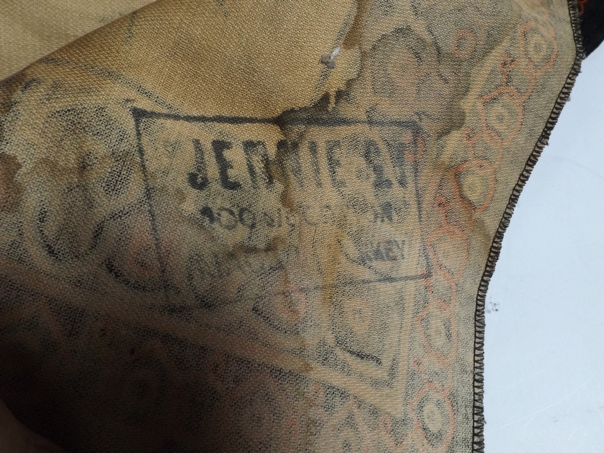 1950s Velvet Wall Hanging with Deer