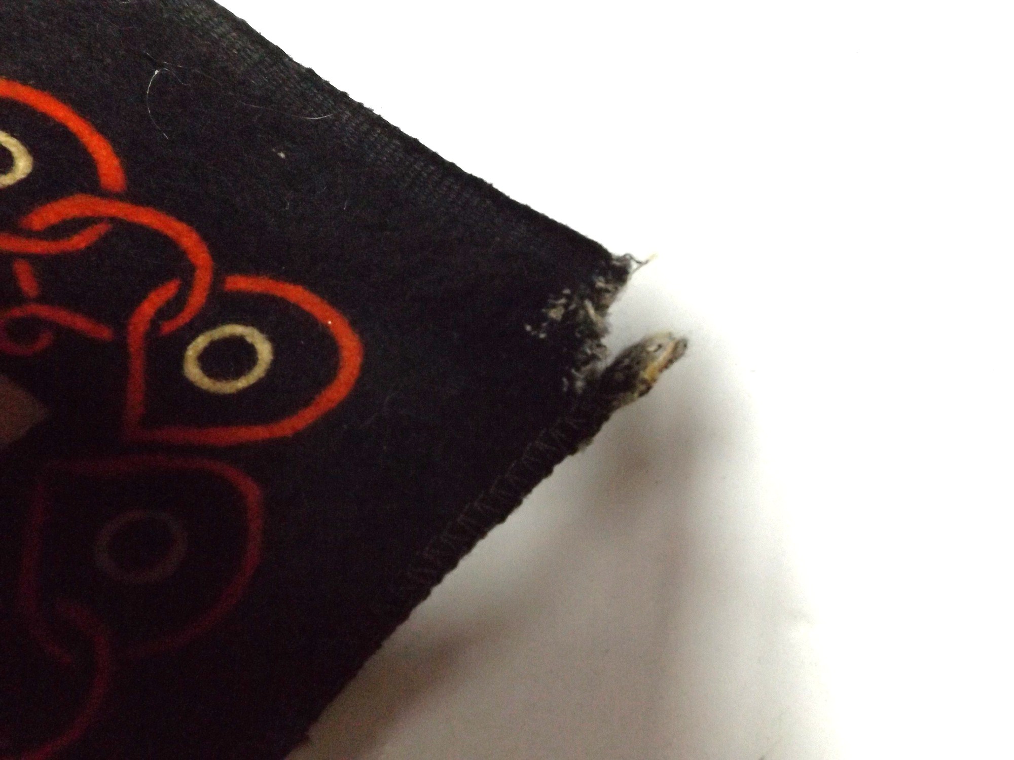 1950s Velvet Wall Hanging with Deer