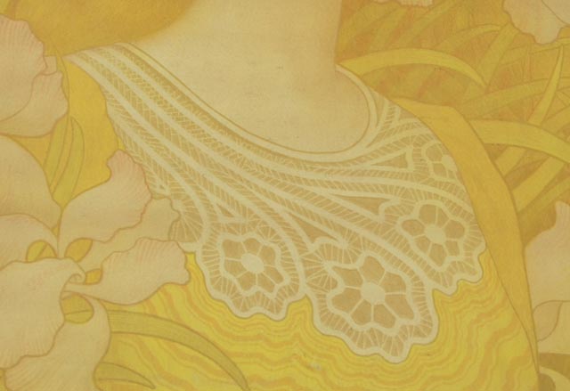 Original Paul Berthon Sarah Bernhardt Lithograph