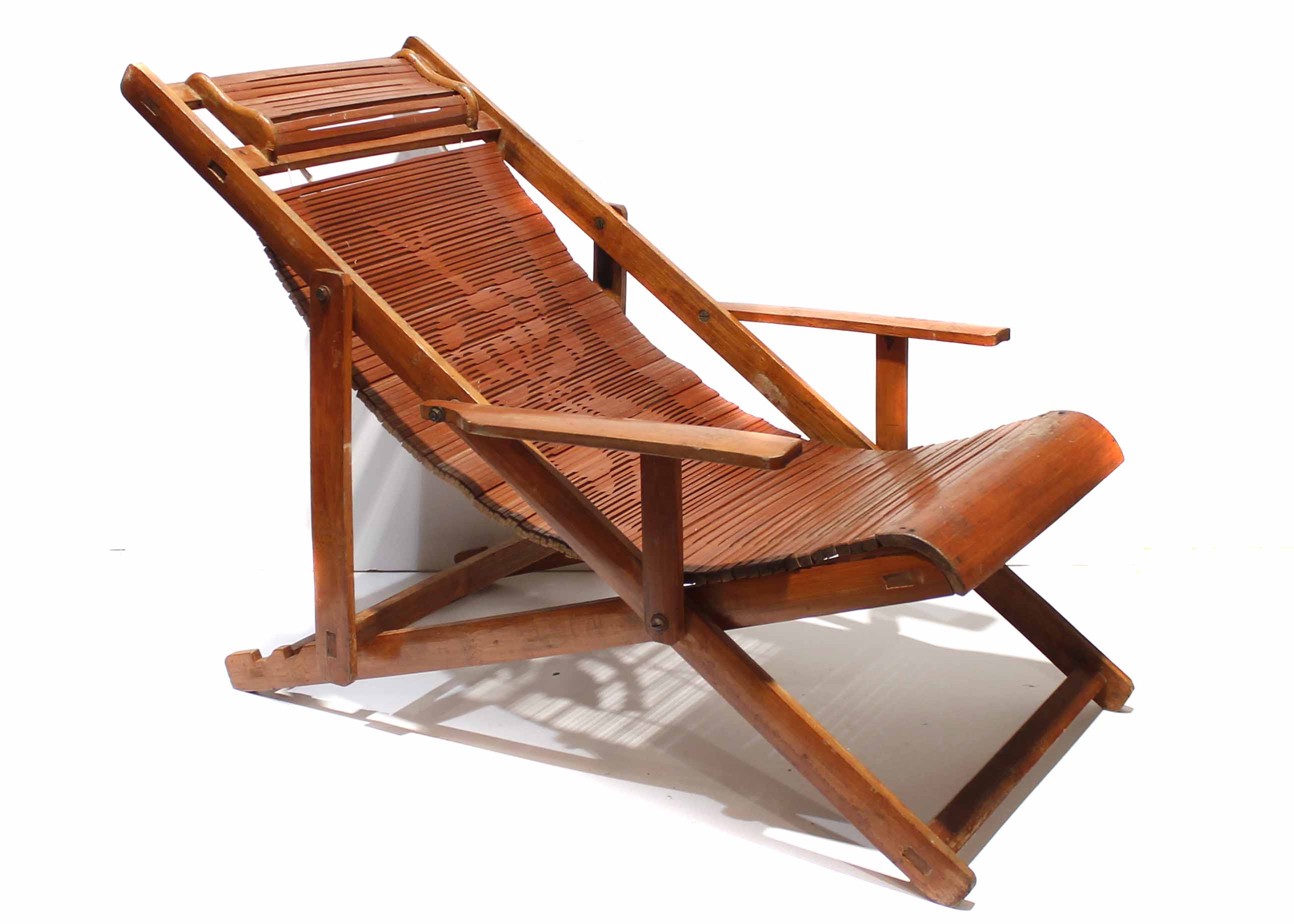 Children's Antique Steamer Chair