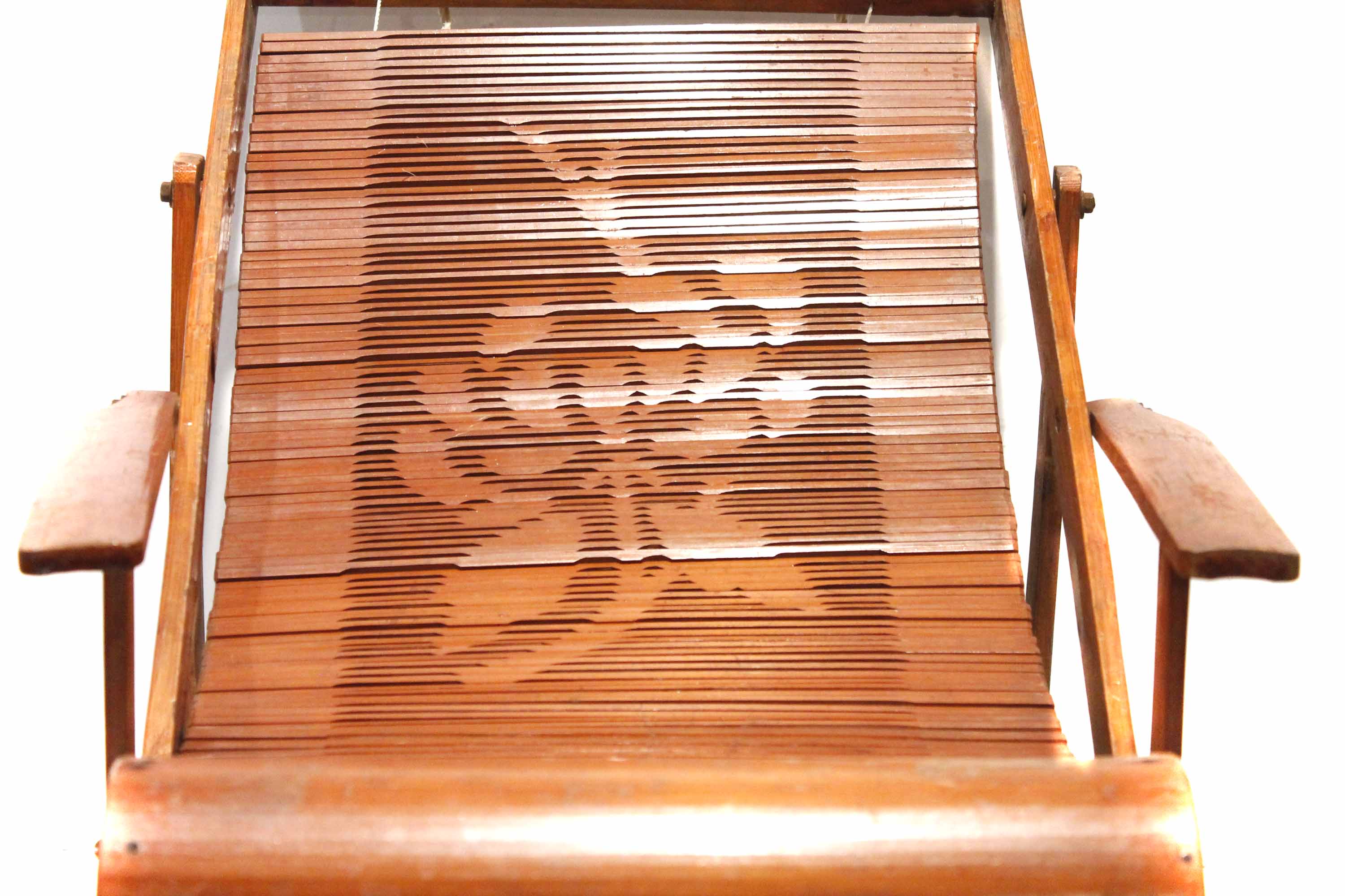 Children's Antique Steamer Chair