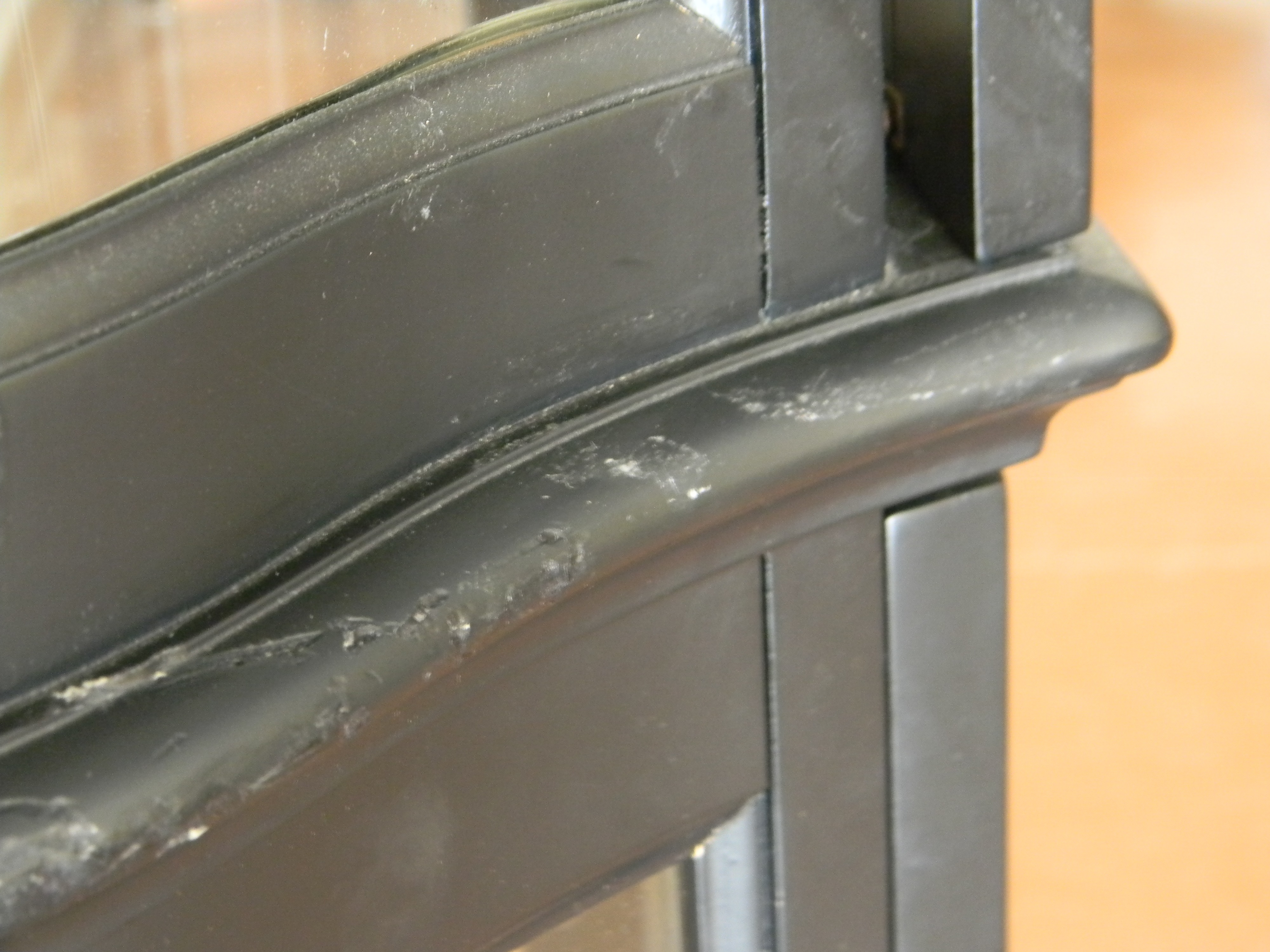 Modern Black Curio Cabinet by American Signature