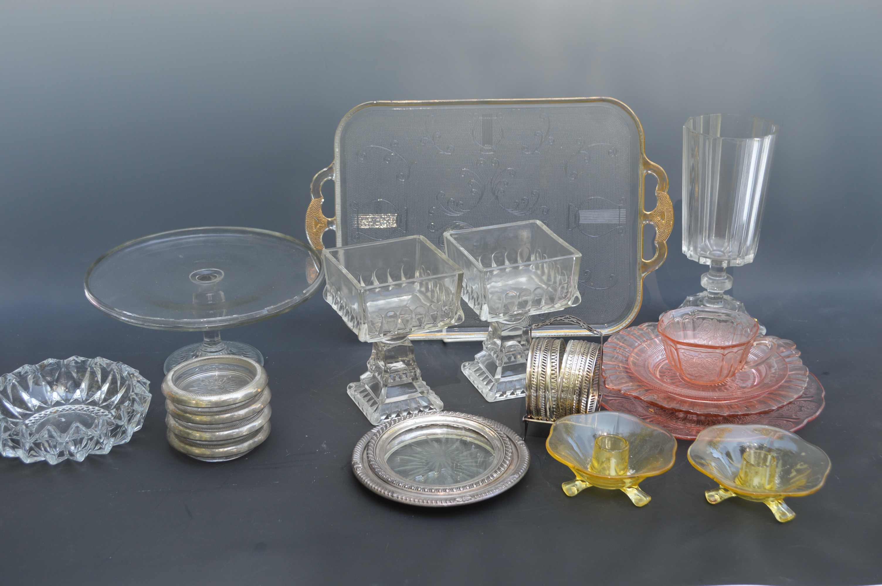 Mixed Vintage Glassware