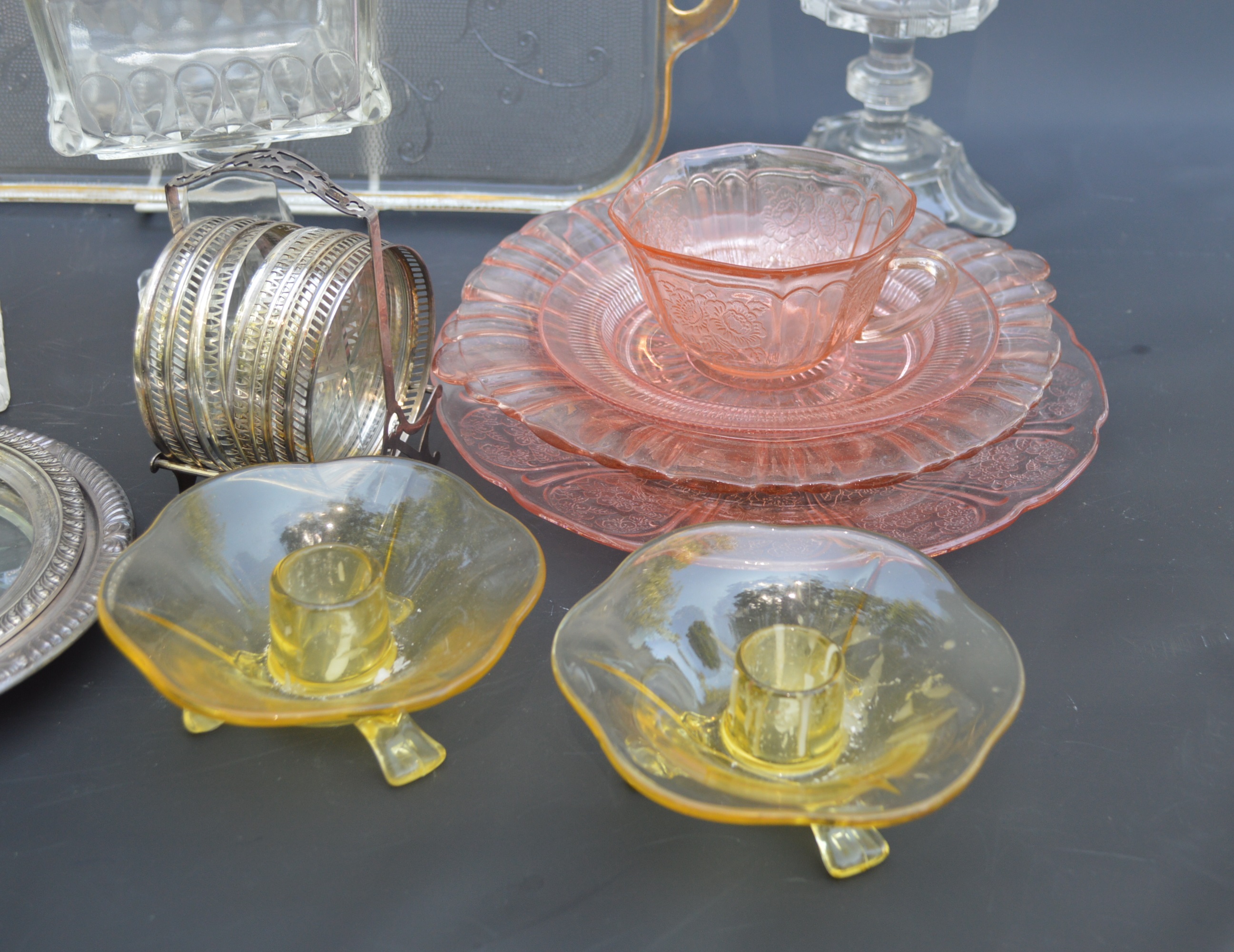 Mixed Vintage Glassware