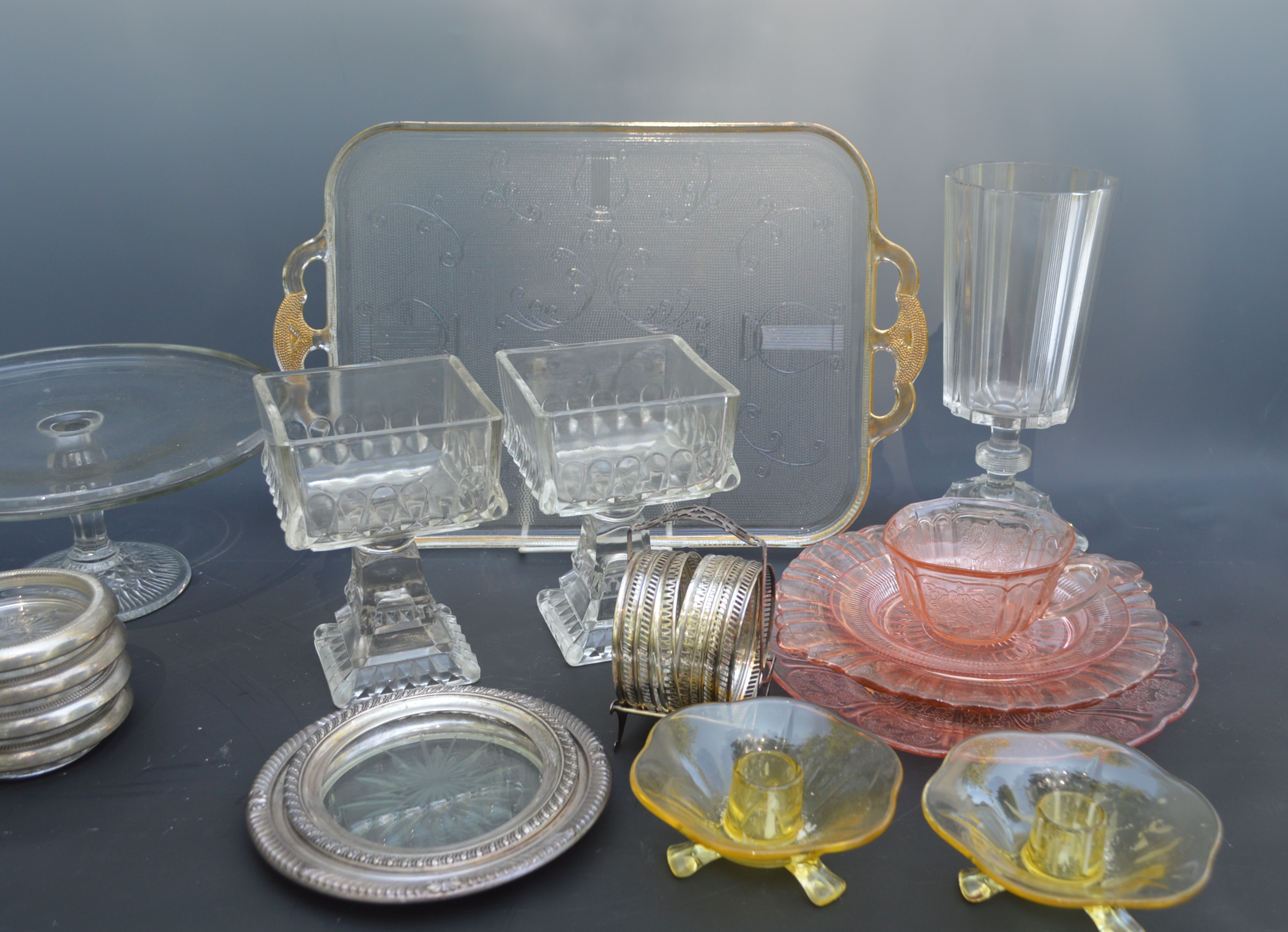 Mixed Vintage Glassware