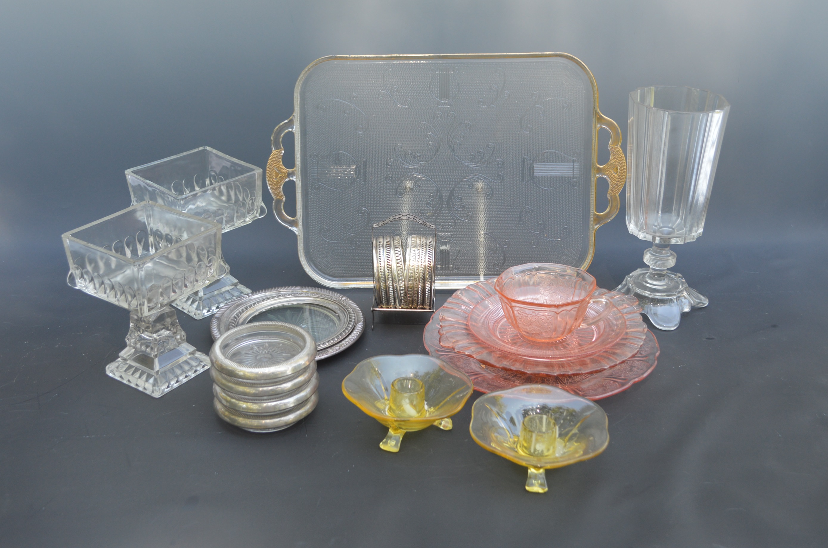 Mixed Vintage Glassware