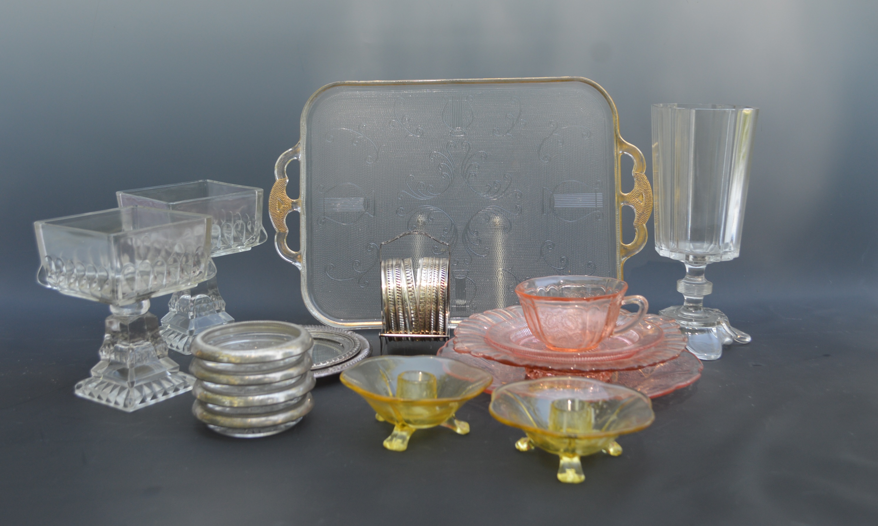 Mixed Vintage Glassware