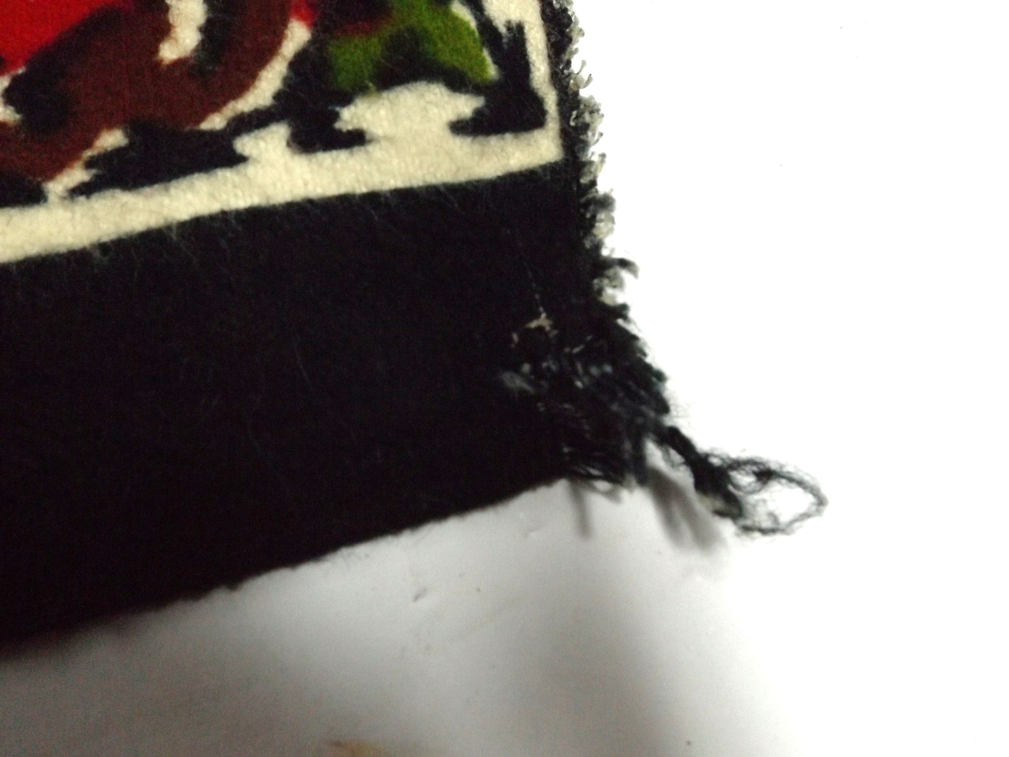 Retro Wall Textile with Big Horned Sheep