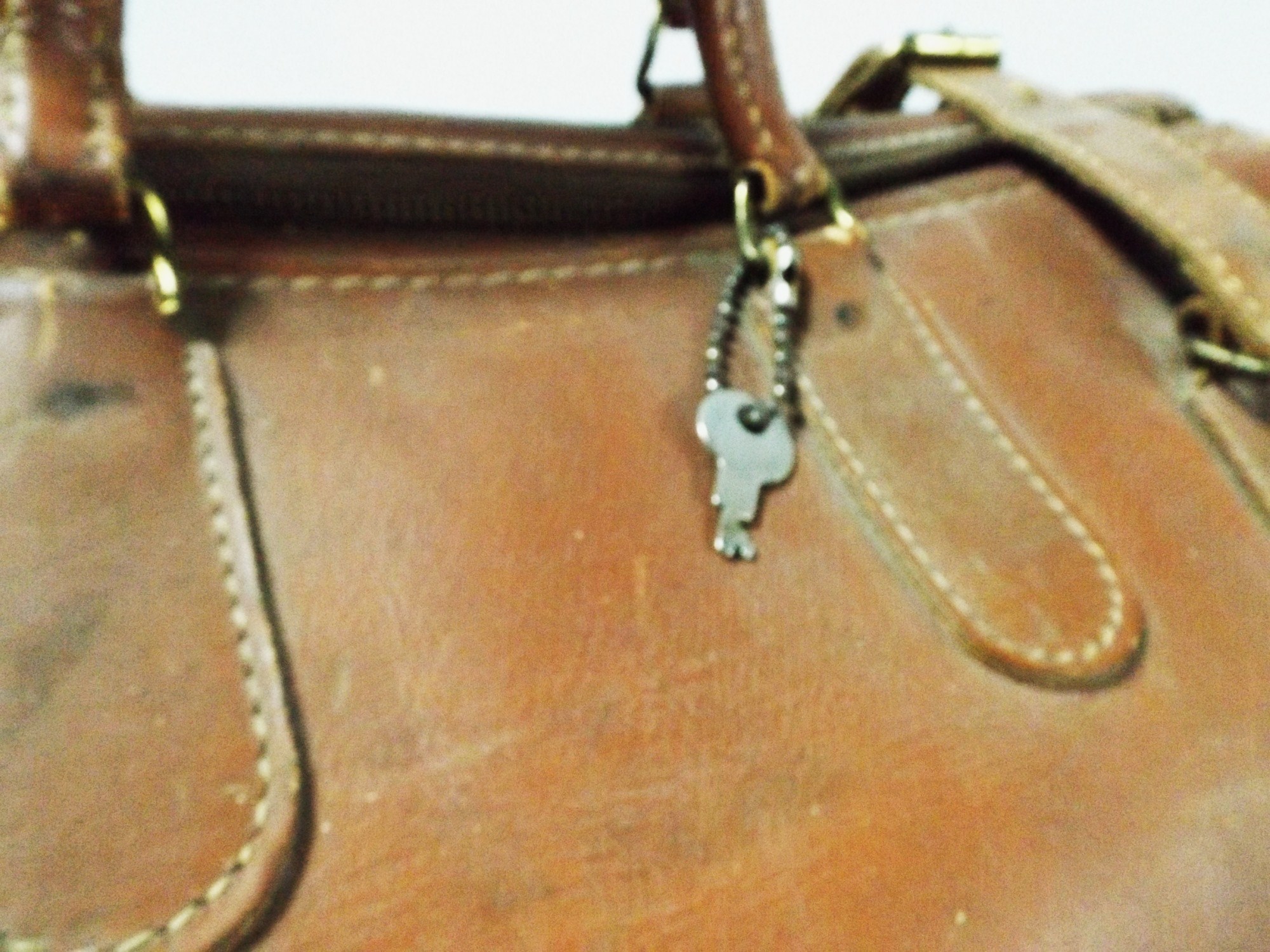 Vintage Brown Leather Doctor's Bag