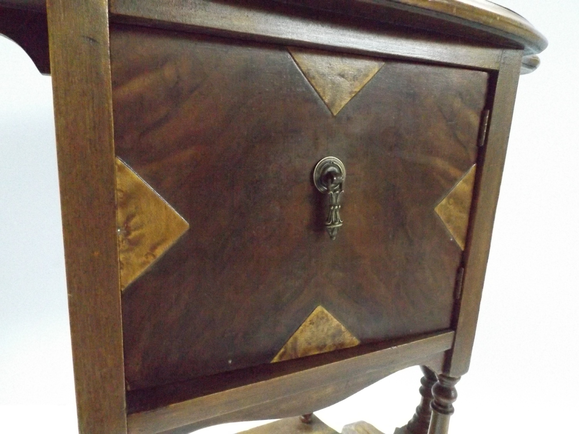 1930s Humidor and Side Table