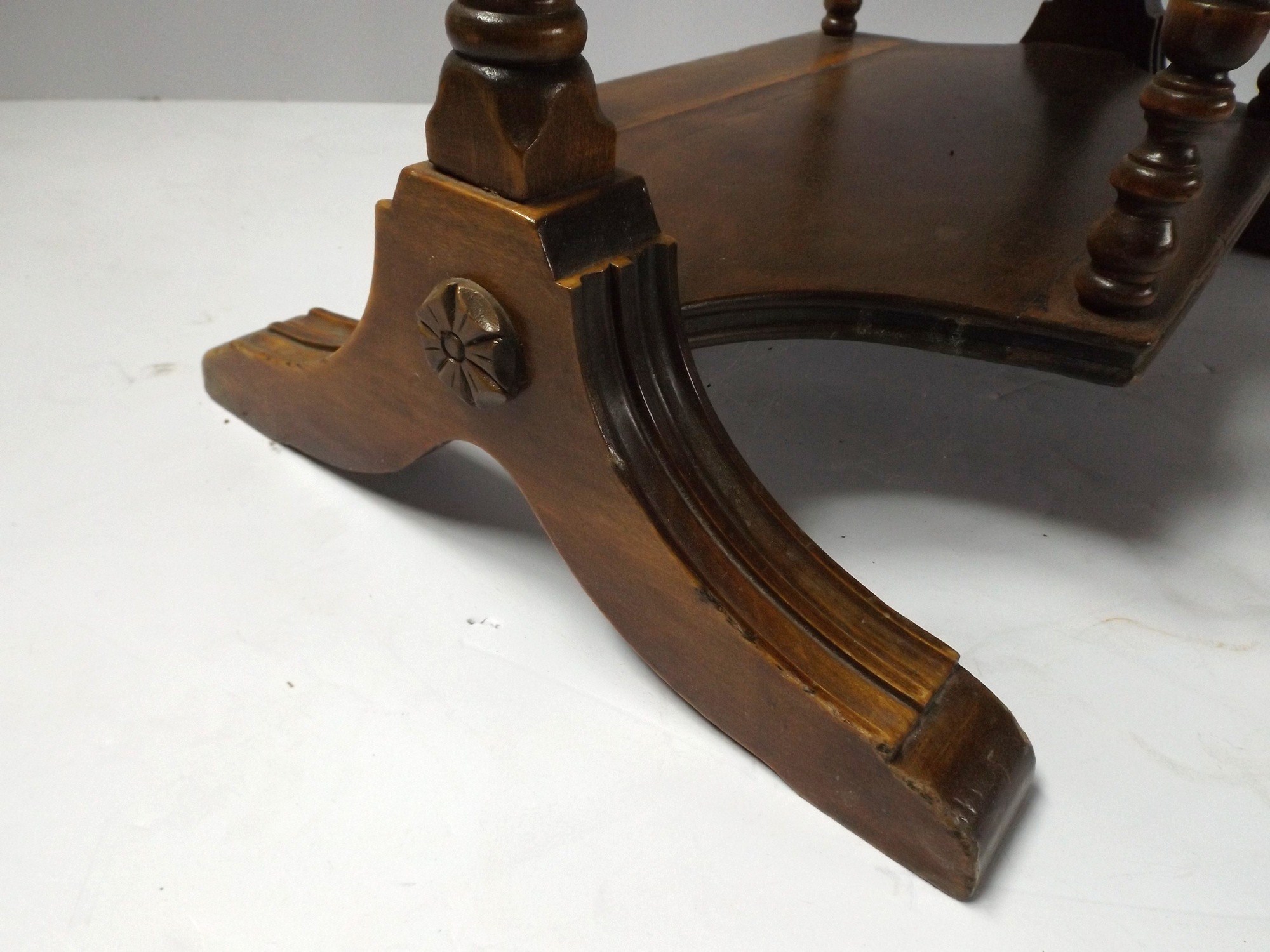 1930s Humidor and Side Table