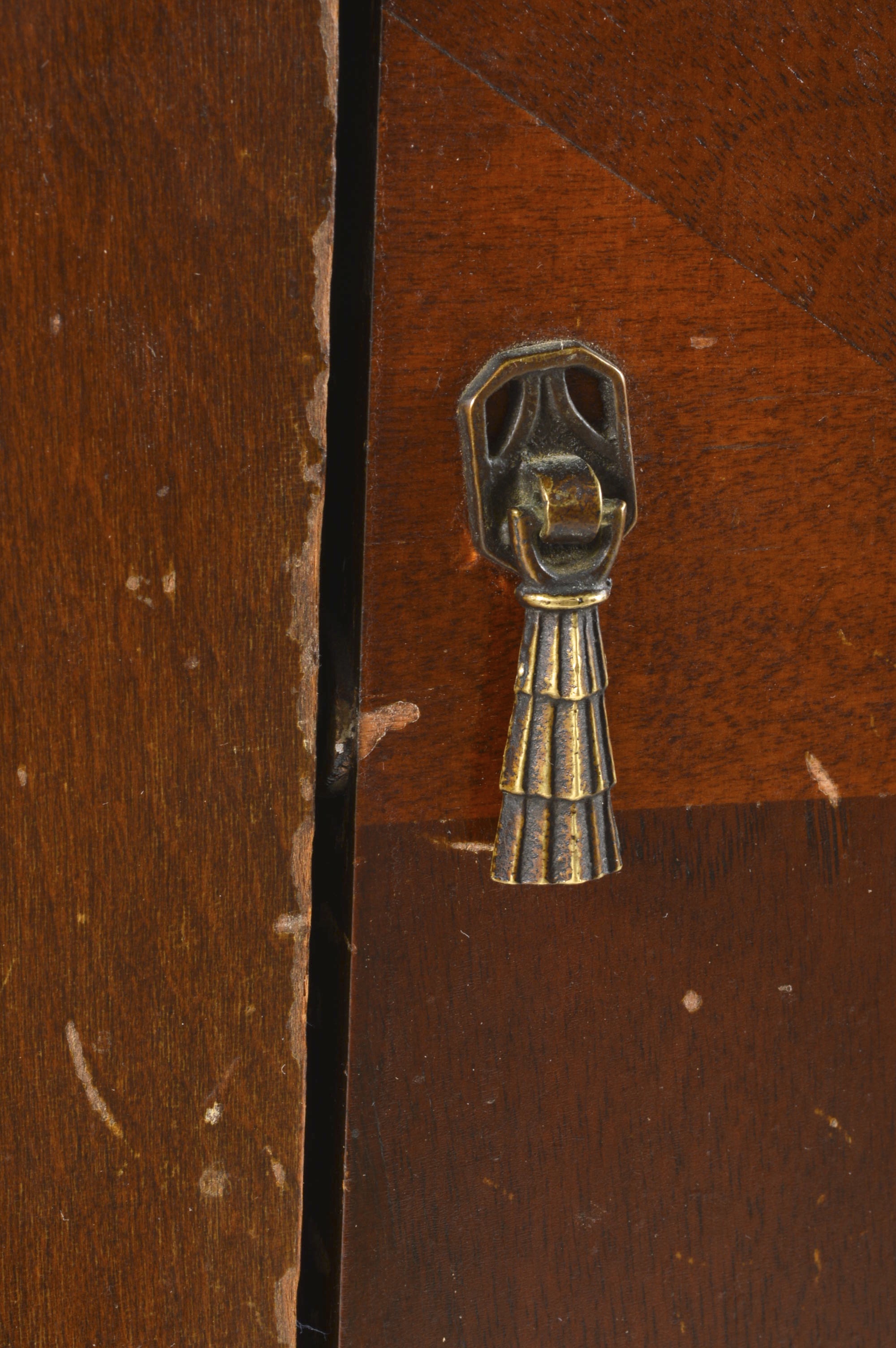 Antique Copper Lined Cigar Humidor Stand 