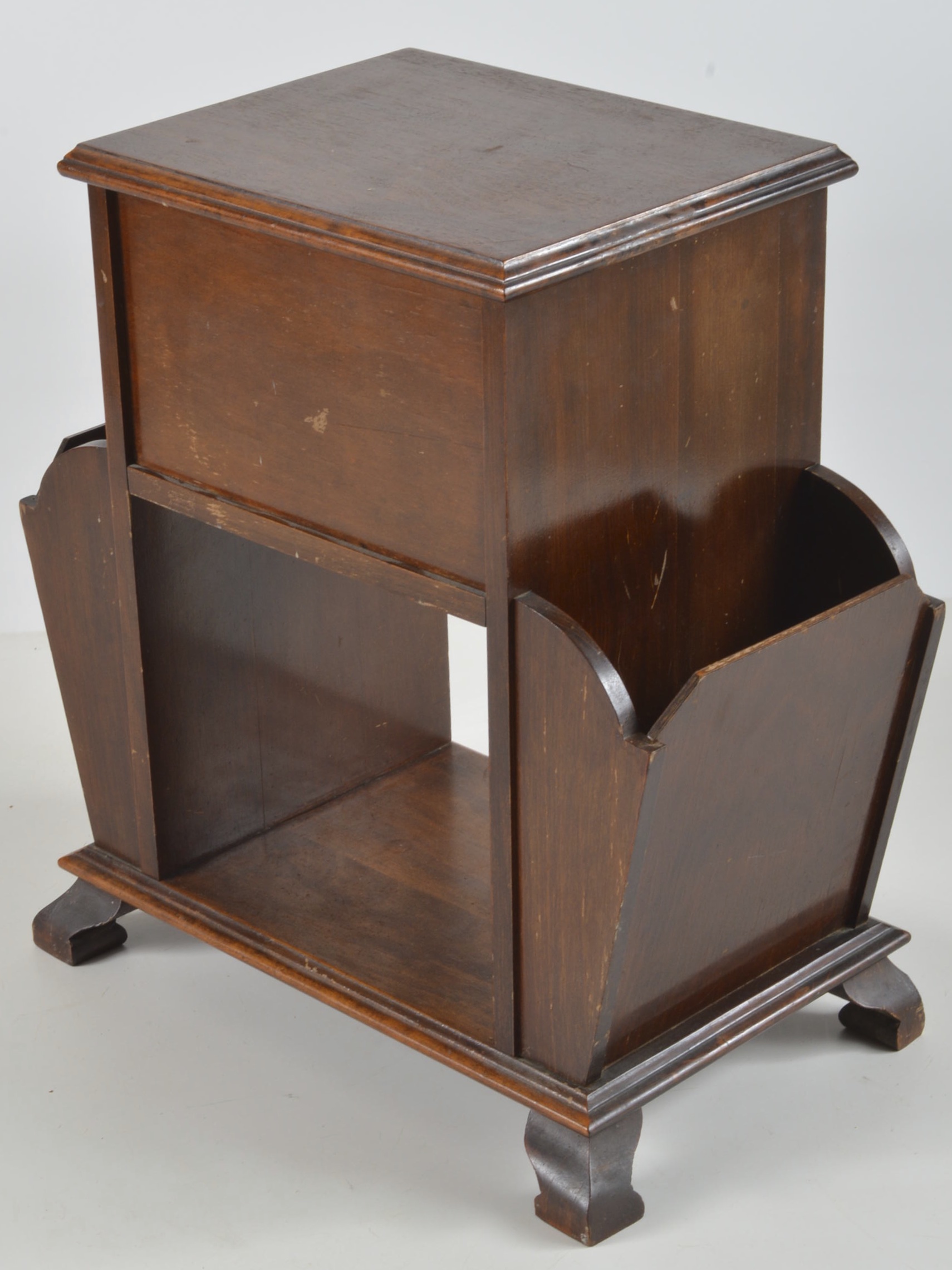 Antique Copper Lined Cigar Humidor Stand 