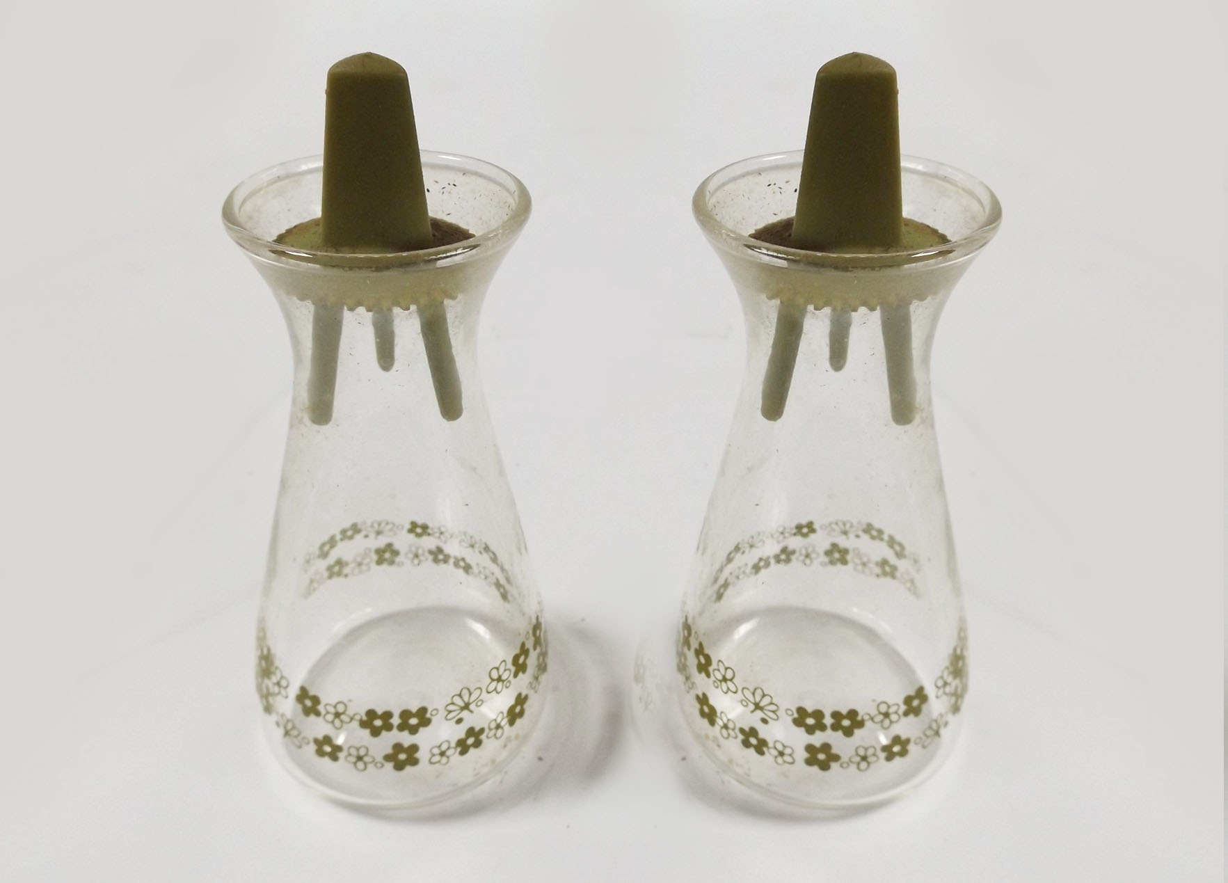 Pyrex 'Crazy Spring Blossoms' Salt and Pepper Shakers