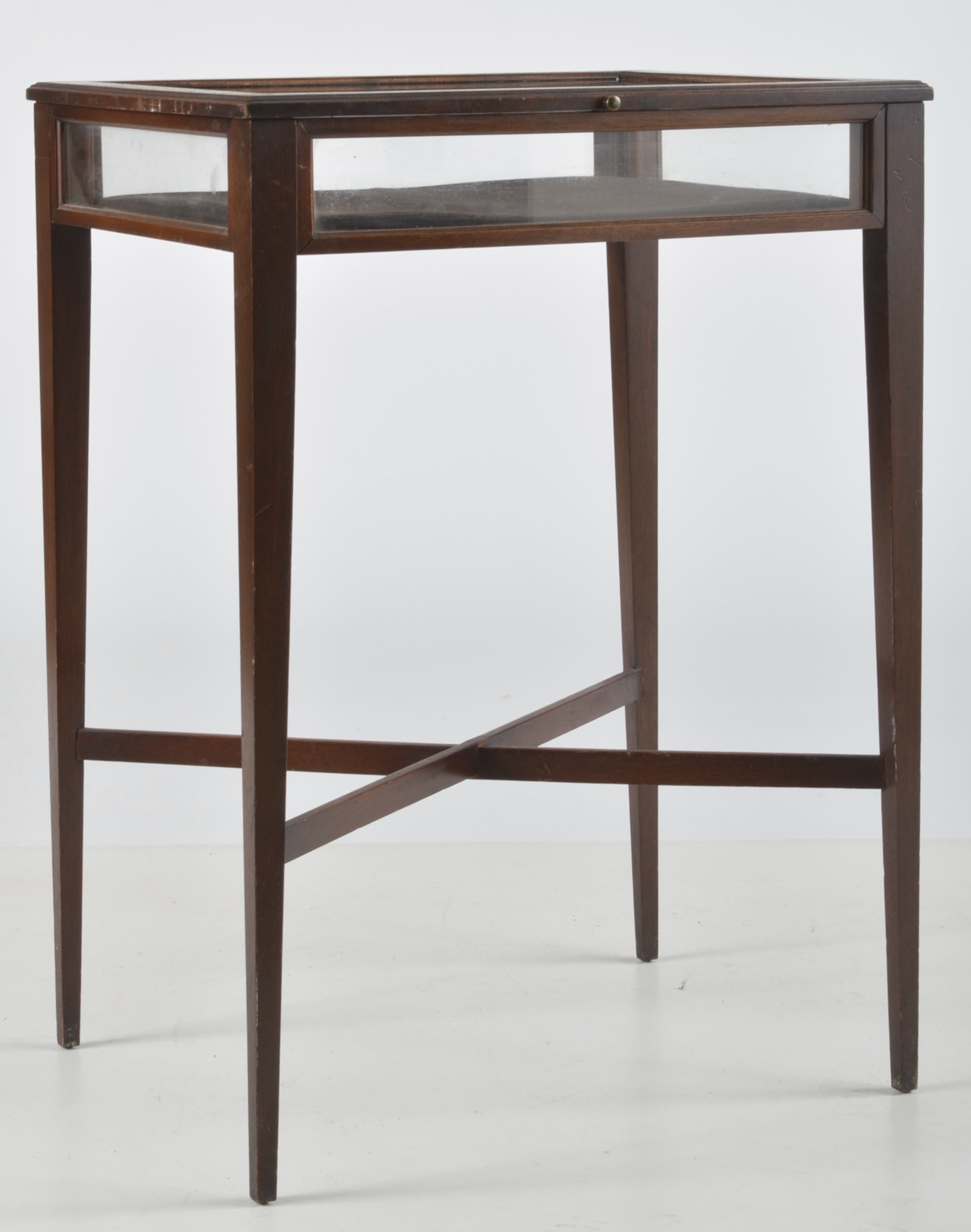 Mahogany Shadow Box Table