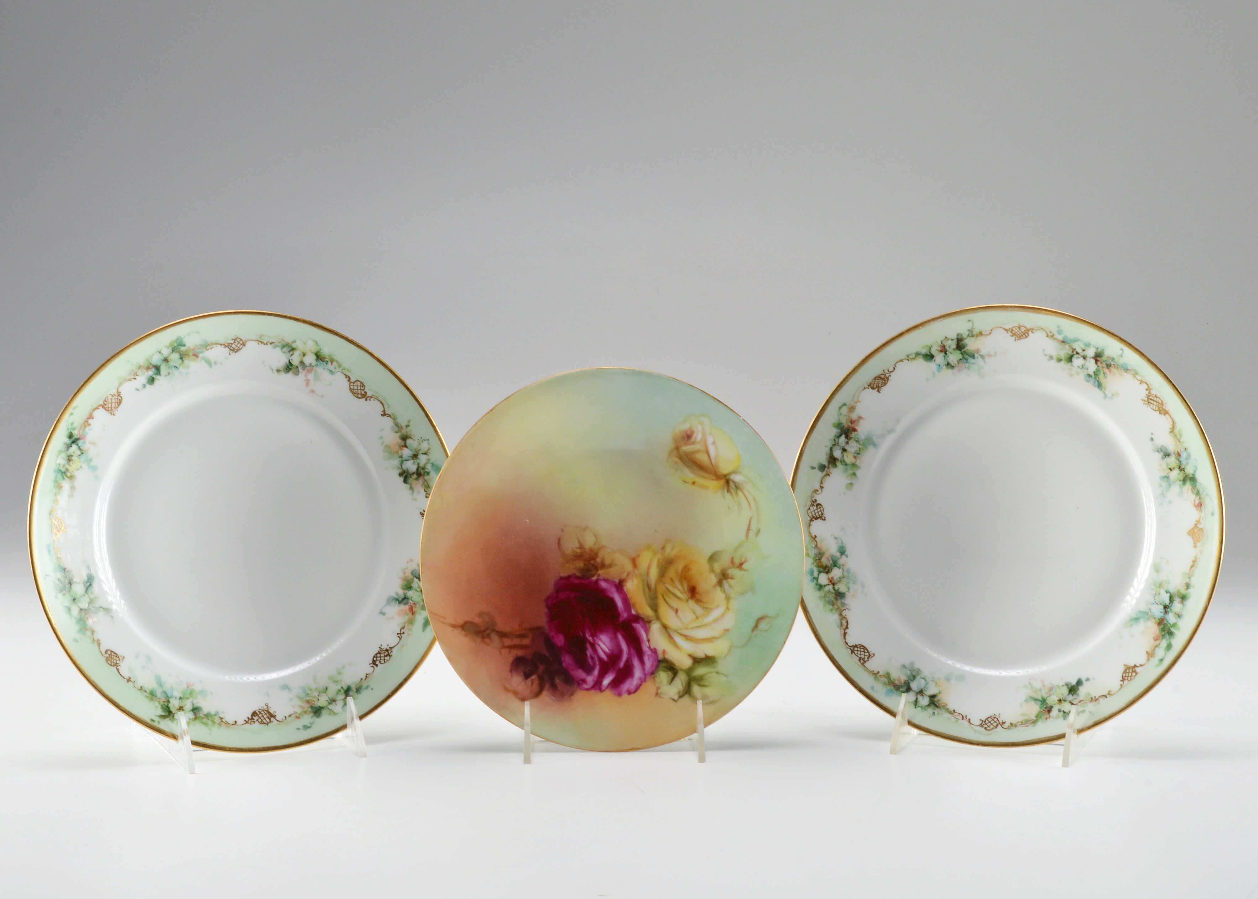 Decorative Lot of French Plates