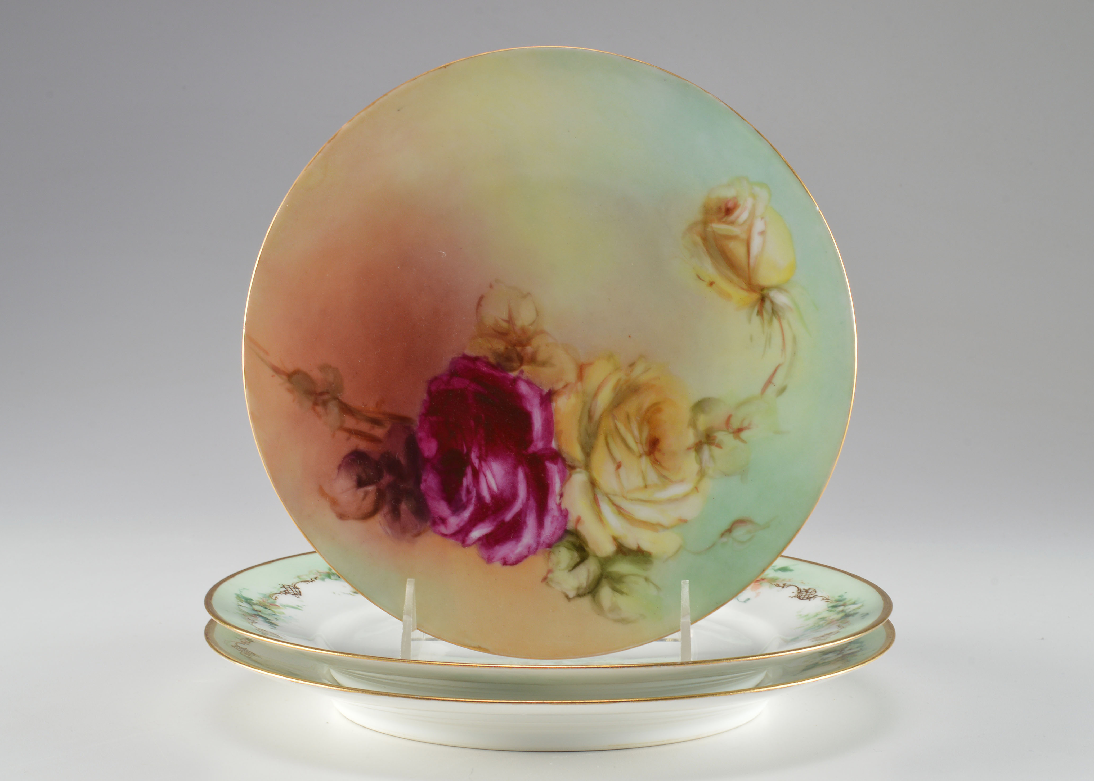 Decorative Lot of French Plates