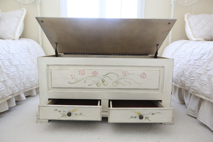 New Hope Chest in Antique White Finish