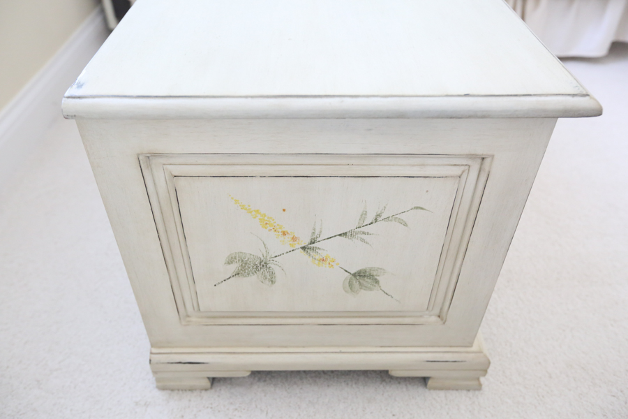 New Hope Chest in Antique White Finish