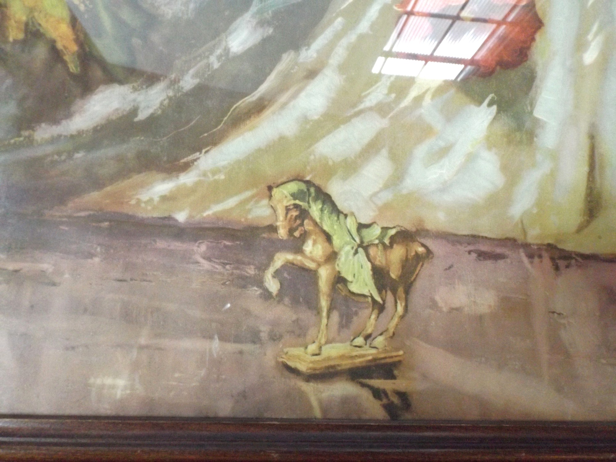 Vintage Poppies Lithograph