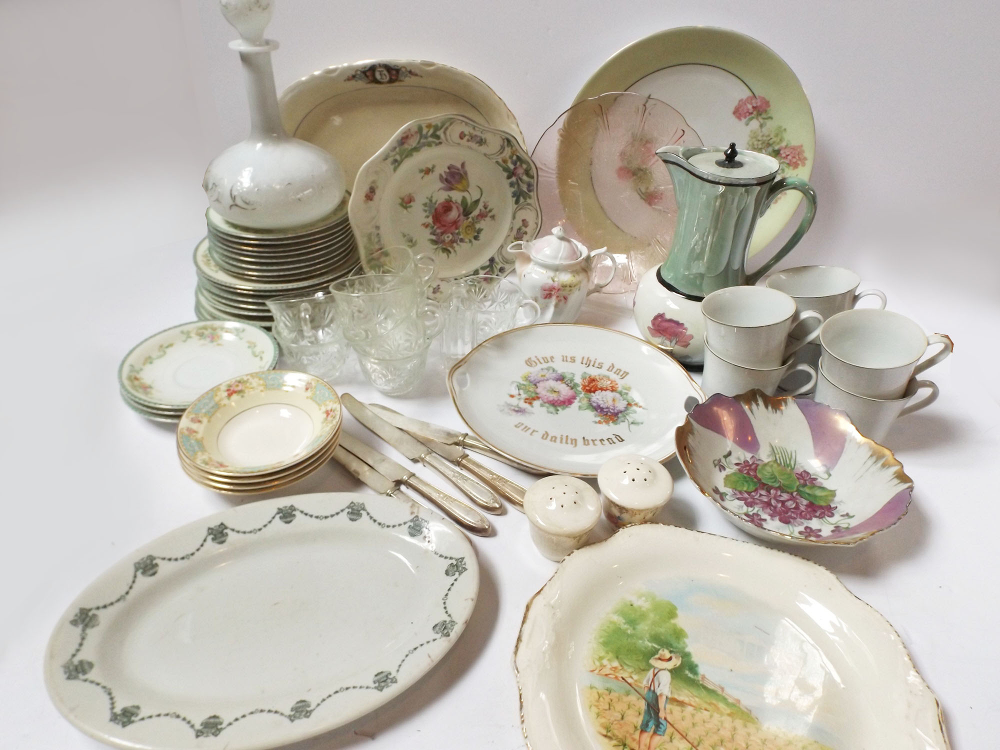 Vintage China and Glassware