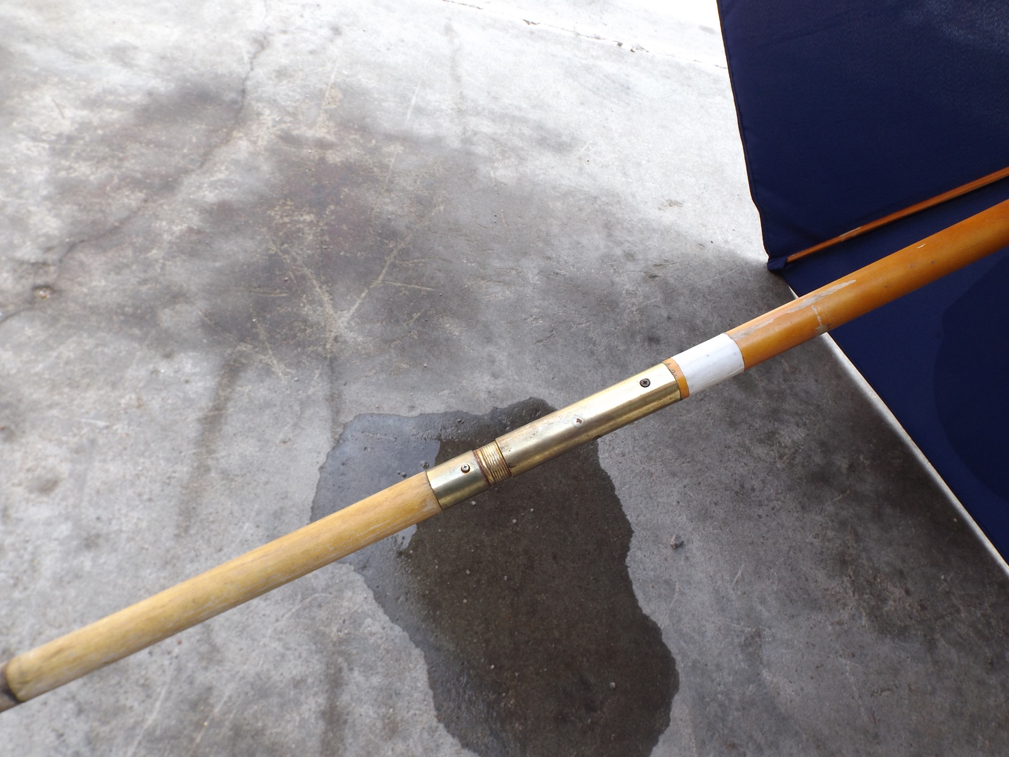 Blue Moon Beer Canvas Patio Umbrella