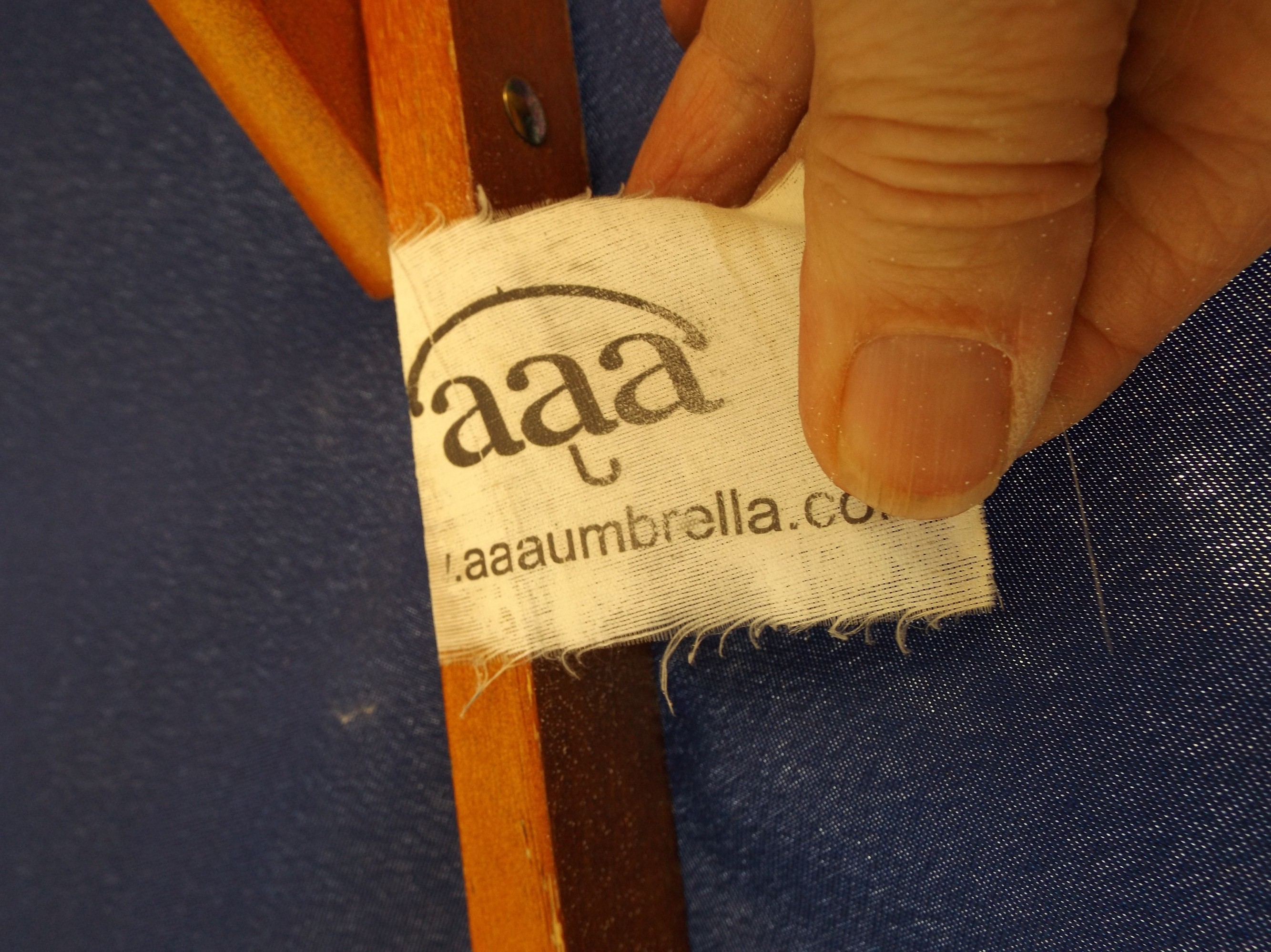 Blue Moon Beer Canvas Patio Umbrella