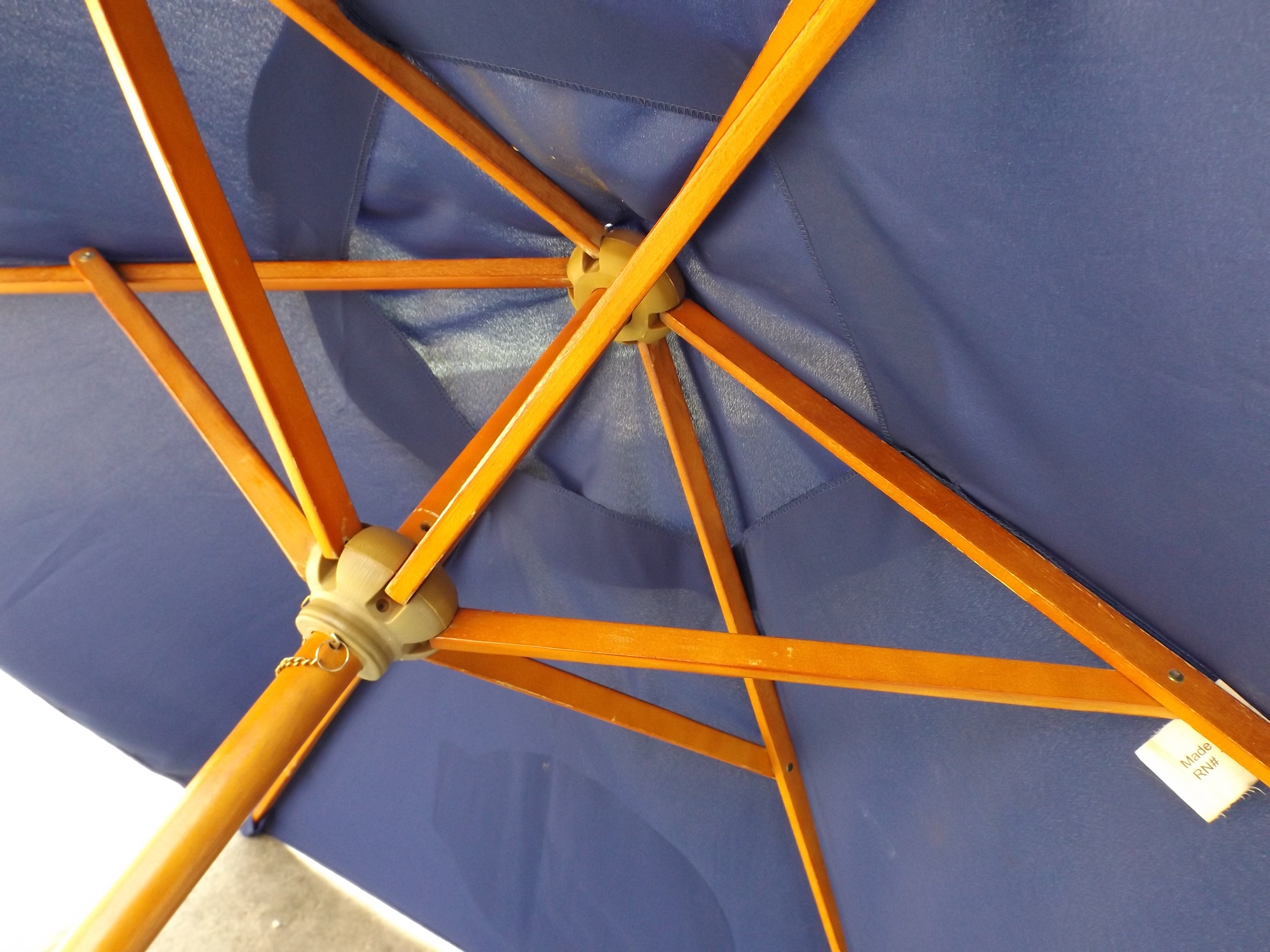 Blue Moon Beer Canvas Patio Umbrella