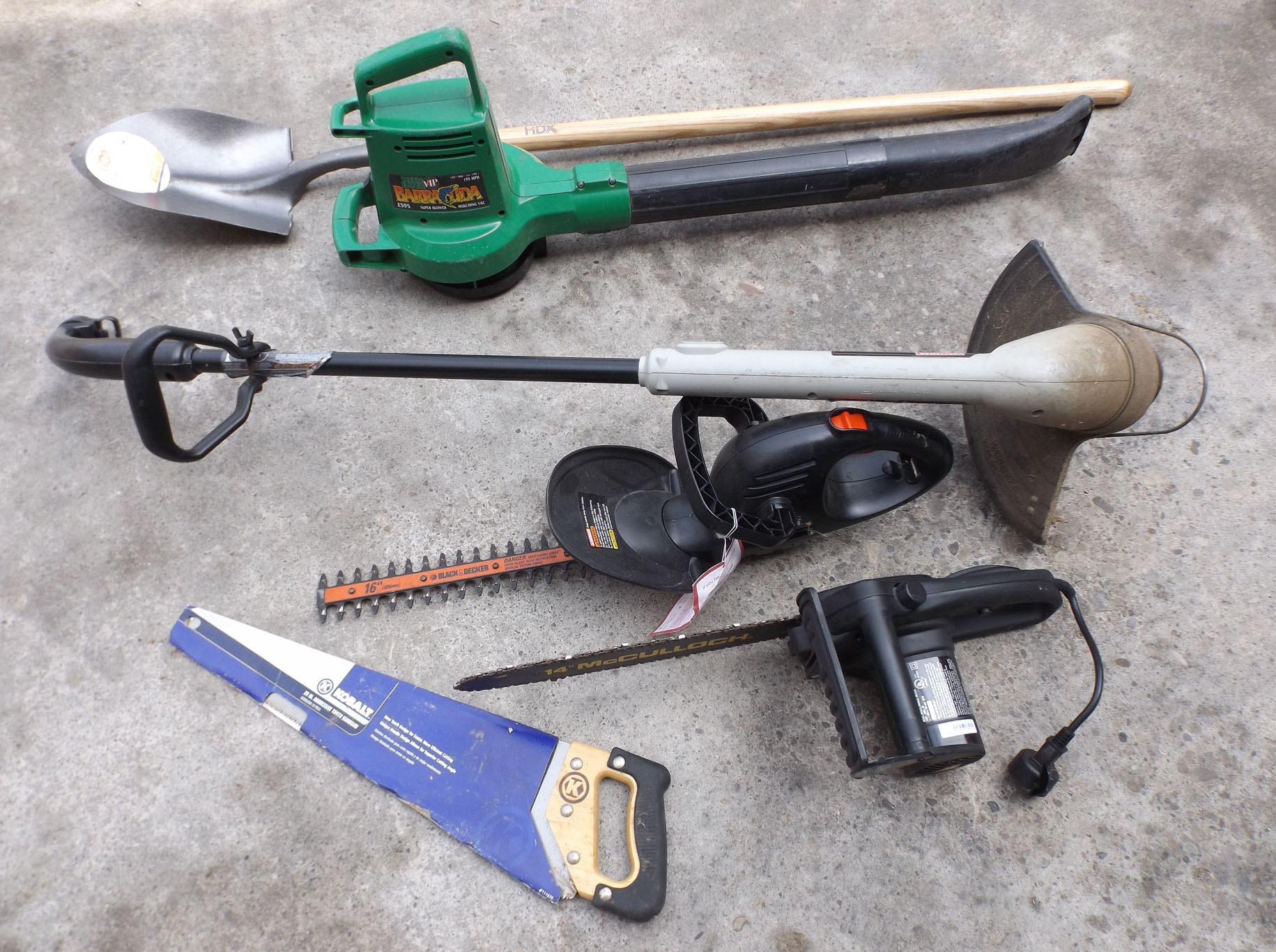 Lawn and Gardening Tools