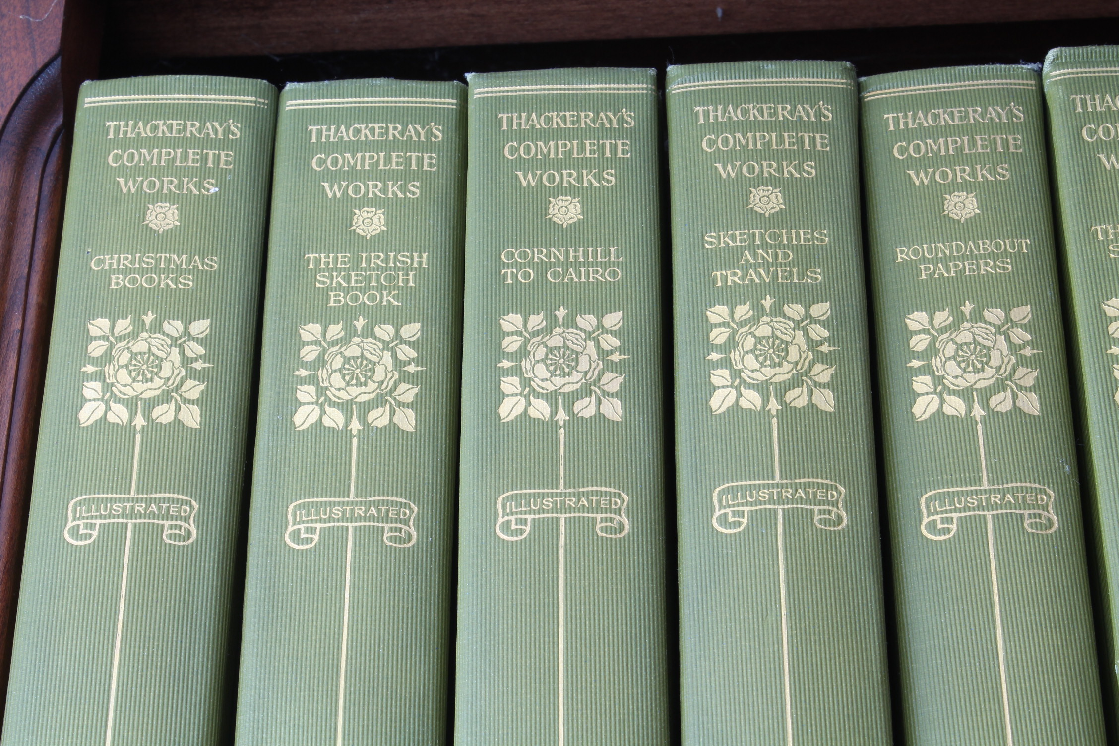 Limited Edition, Complete Set of "Thackary's Complete Works" 